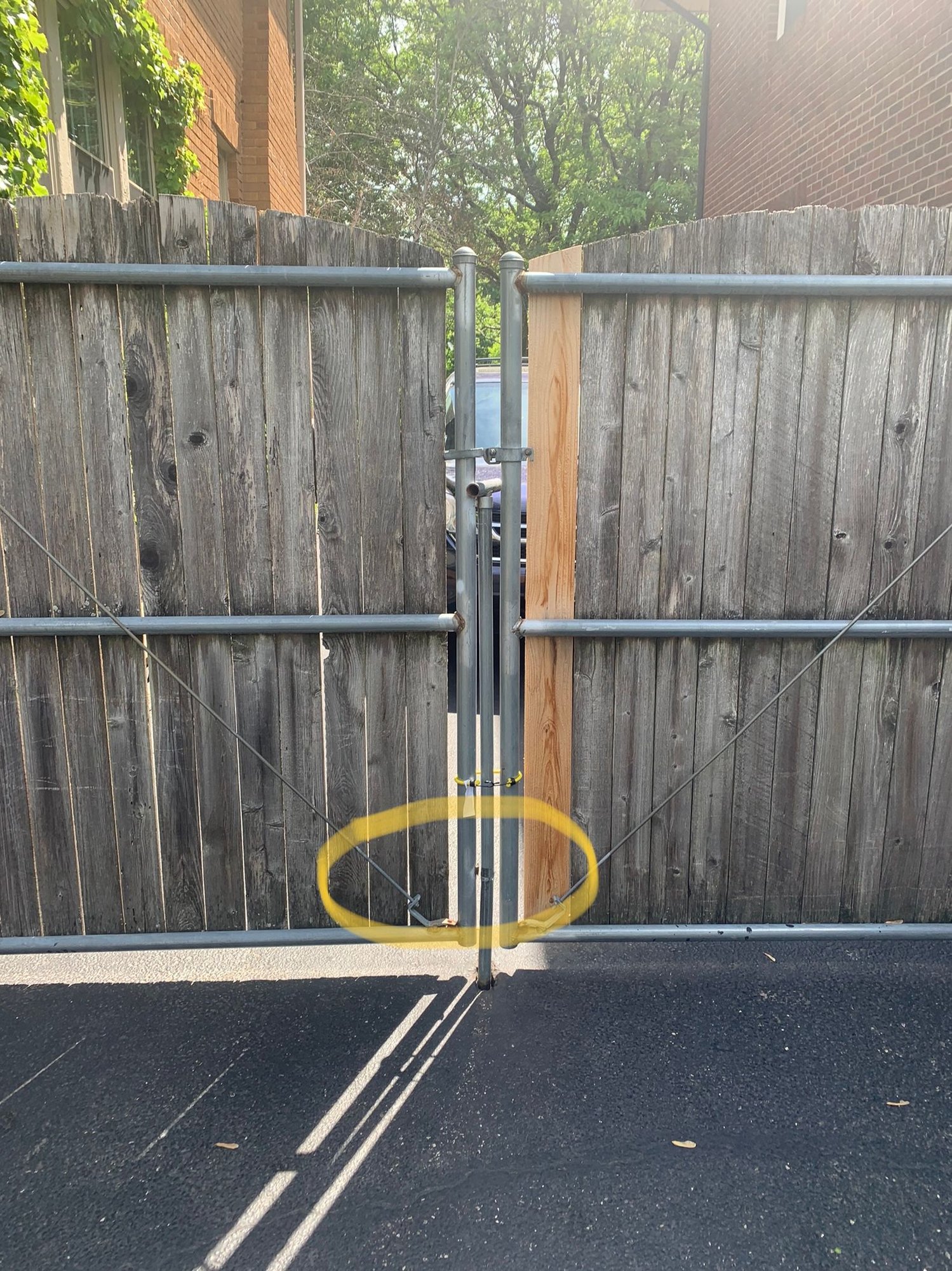 Broken driveway gate drop rod Community Forums