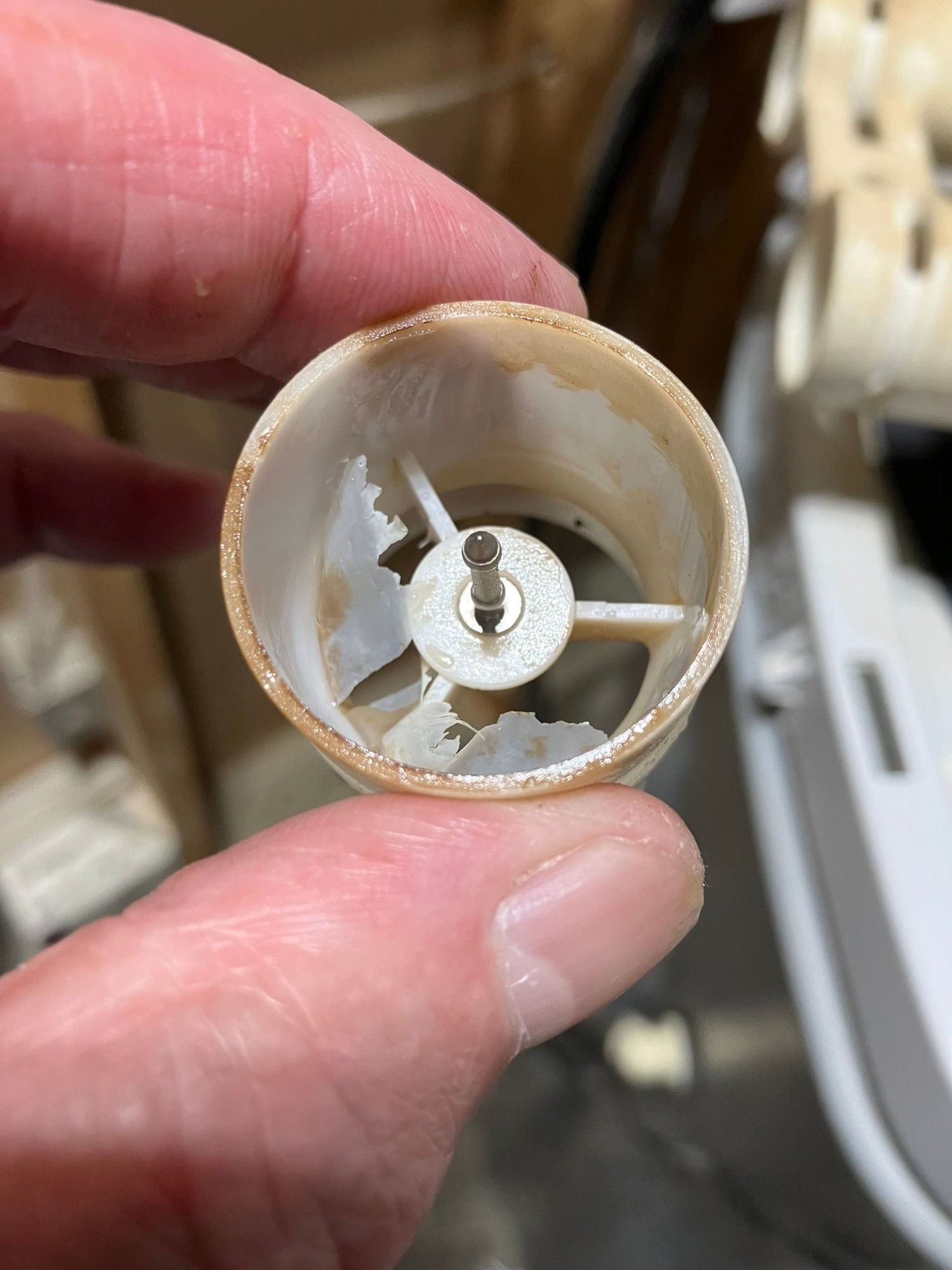 Clean your water softener metering turbine Community