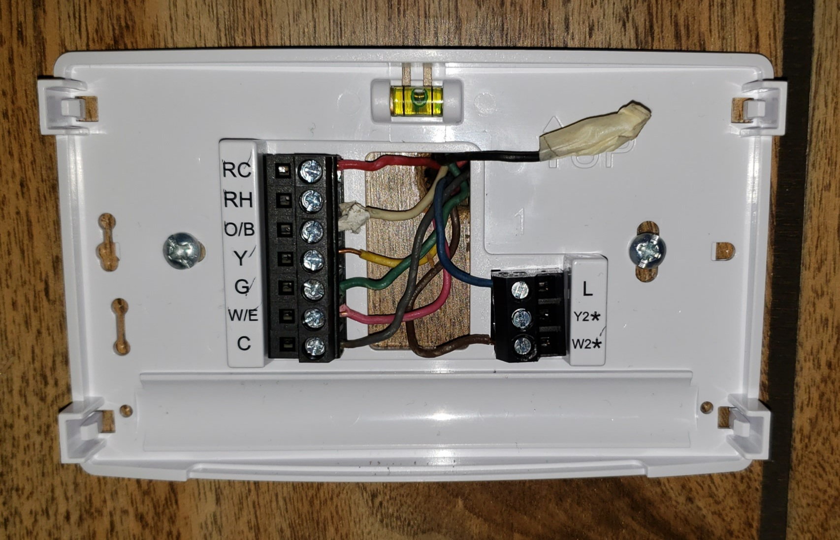 9 Wire Intertherm Thermostat Upgrade