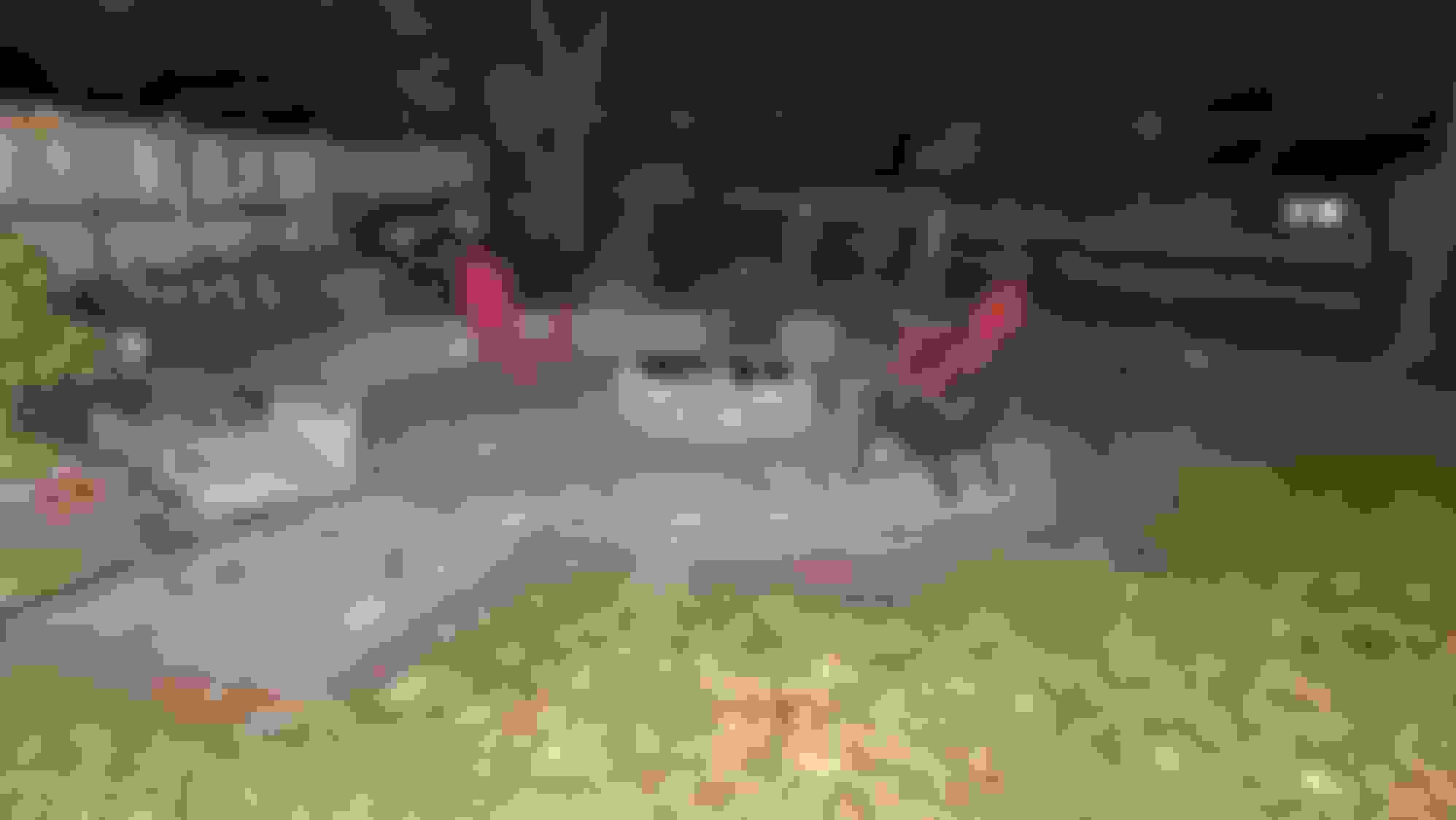 Pipe under patio for fresh air into fire pit