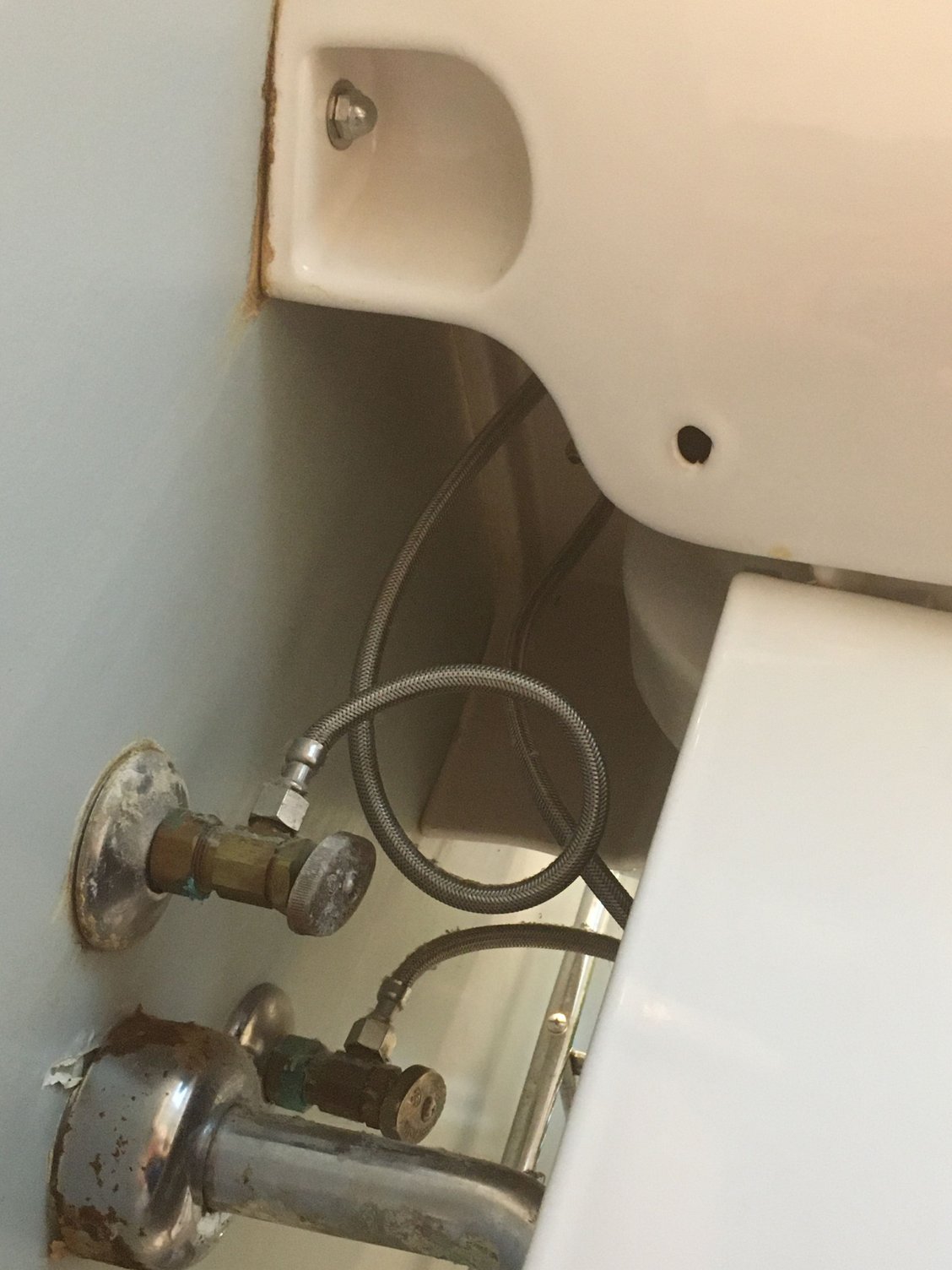Rusty nut under sink Community Forums