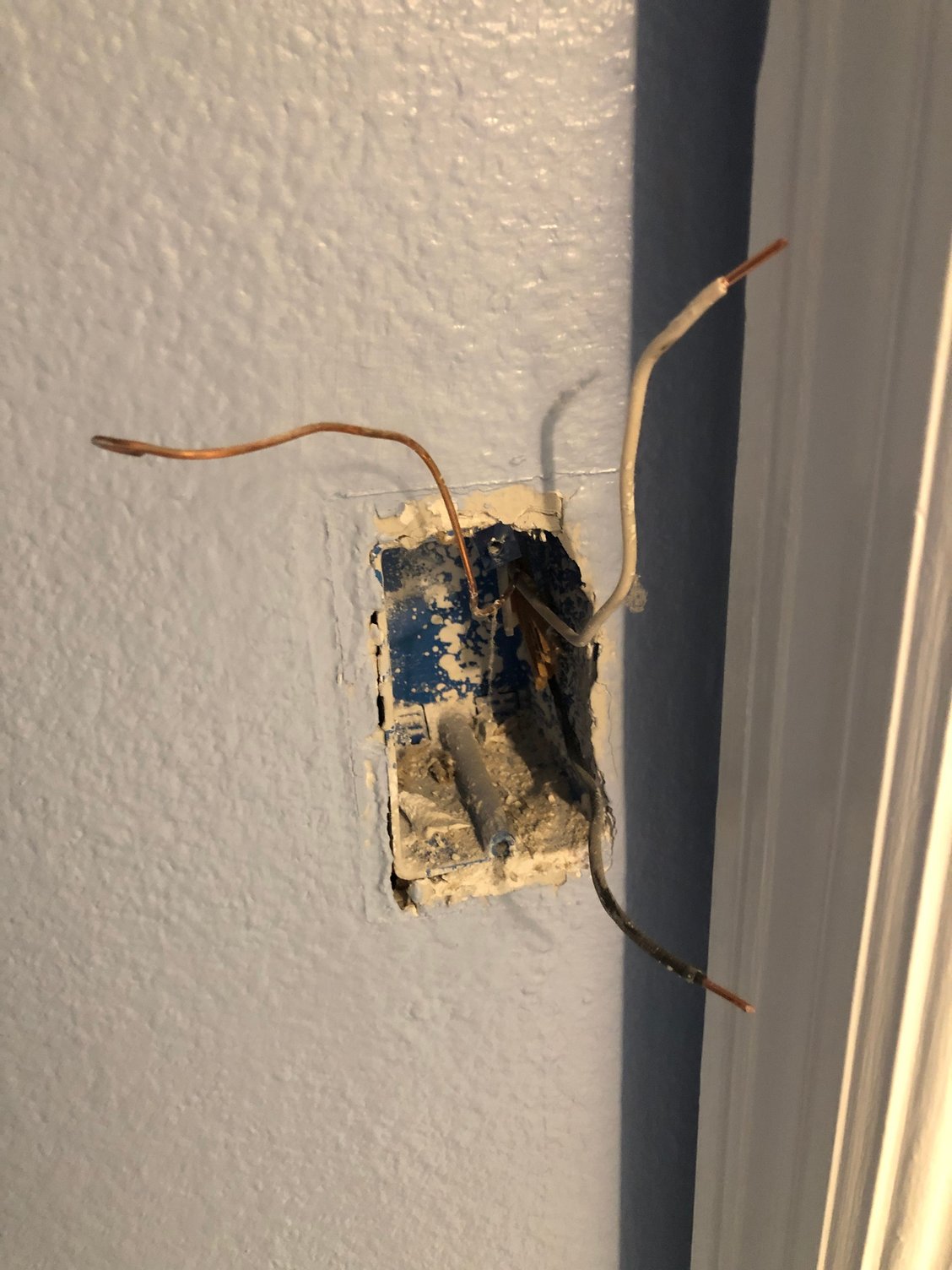 Swapping a motion sensor switch for a dead end light switch