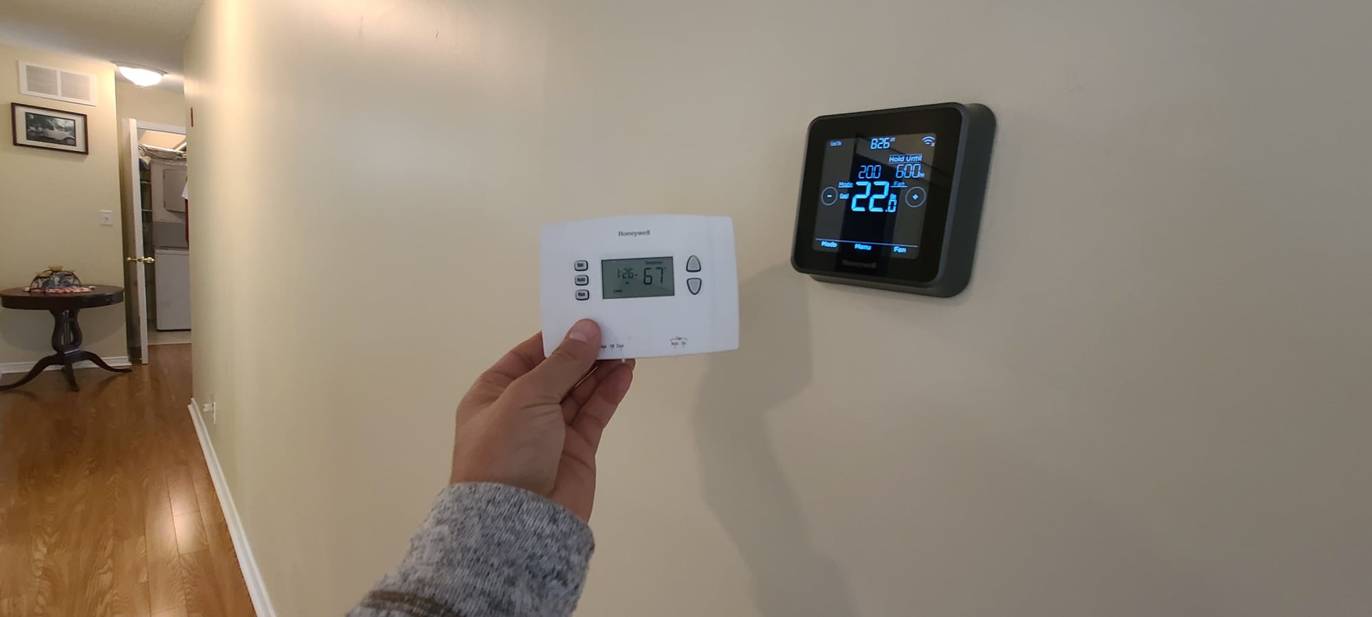 honeywell thermostat wait problem