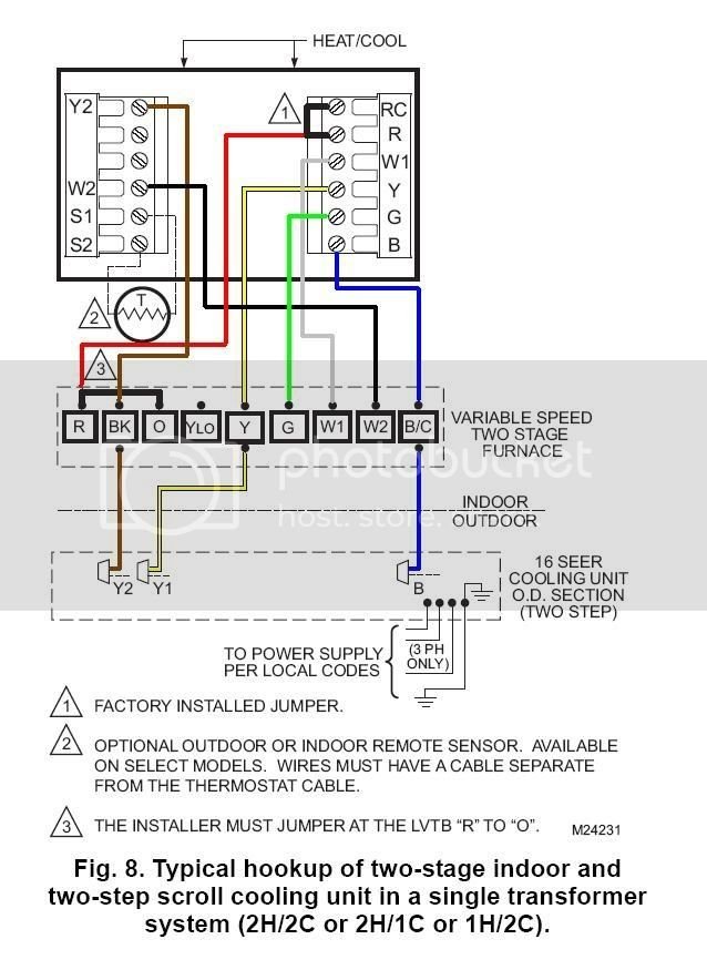 Wiring Diagram Xv95 2 Stage Ac Aprilaire 600 To Honeywell Iaq Doityourself Com Community Forums