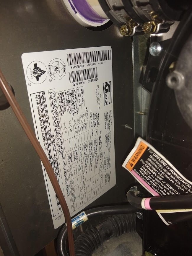 High Efficiency Water Reservoir Behind Induction or clogged drain