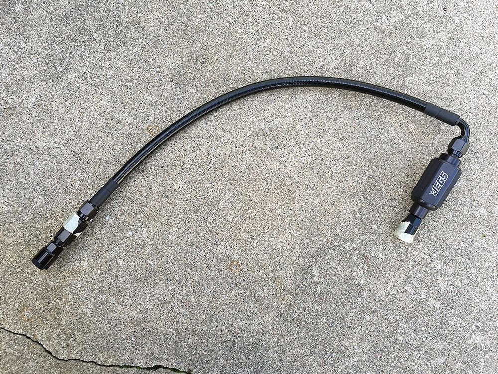 Evo x e85 fuel feed line EvolutionM Mitsubishi Lancer and Lancer