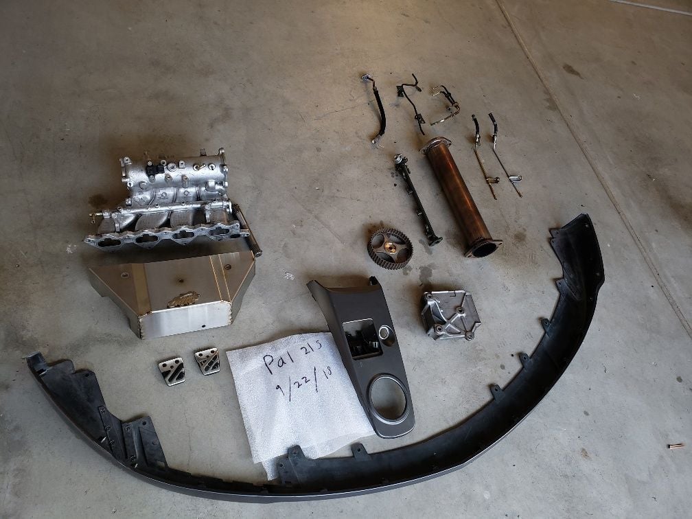 Miscellaneous - Test Pipe, Front lip, OEM Fuel Rail and FPR, MAP shield, Cntr console, SE Pedals, IM - Used - 2003 to 2006 Mitsubishi Lancer Evolution - San Diego, CA 92123, United States