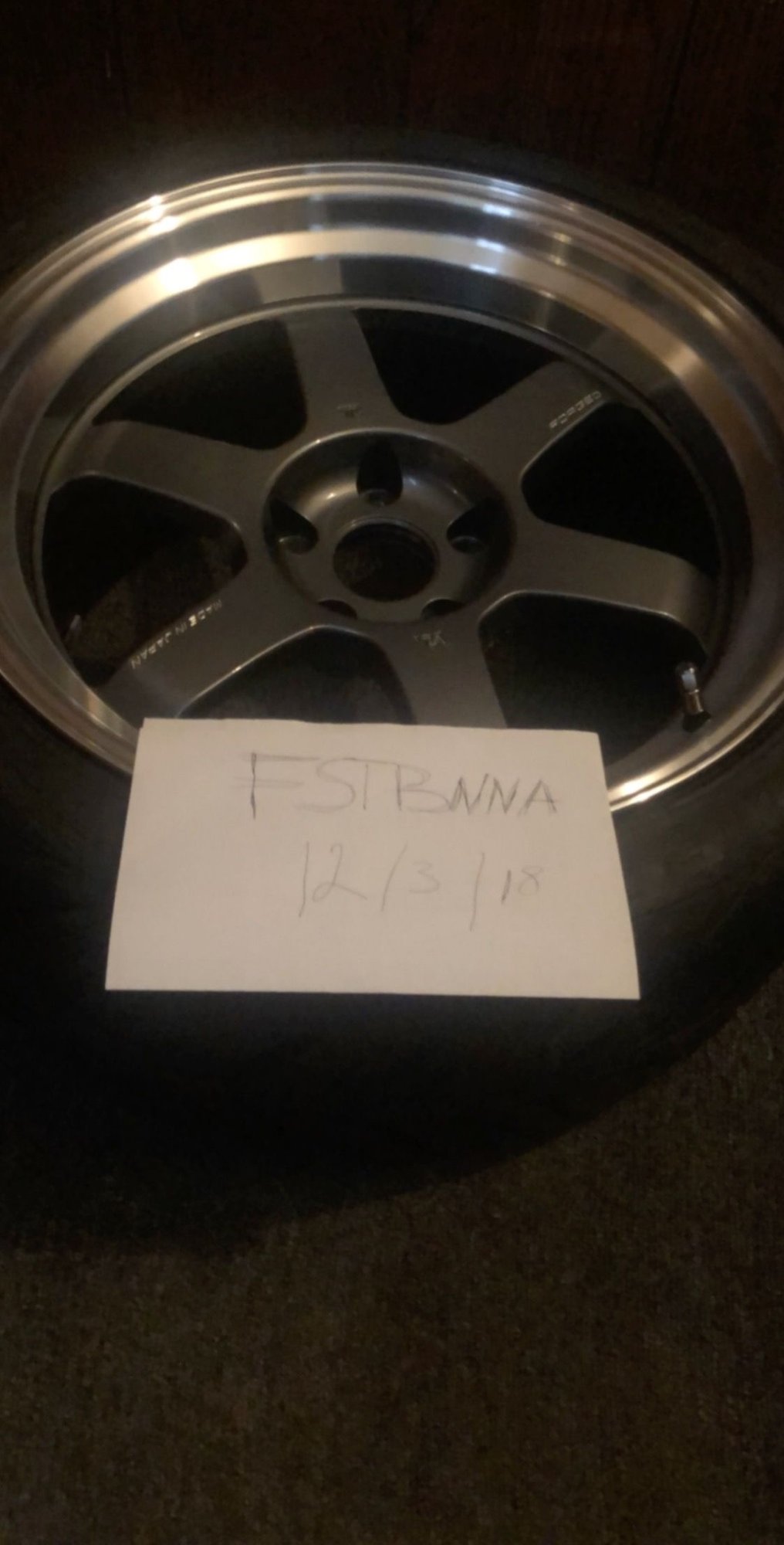 Wheels and Tires/Axles - Volk te37 mark II 18x10.5 +15 - New - 2003 to 2015 Mitsubishi Lancer Evolution - Waterloo, IA 50702, United States