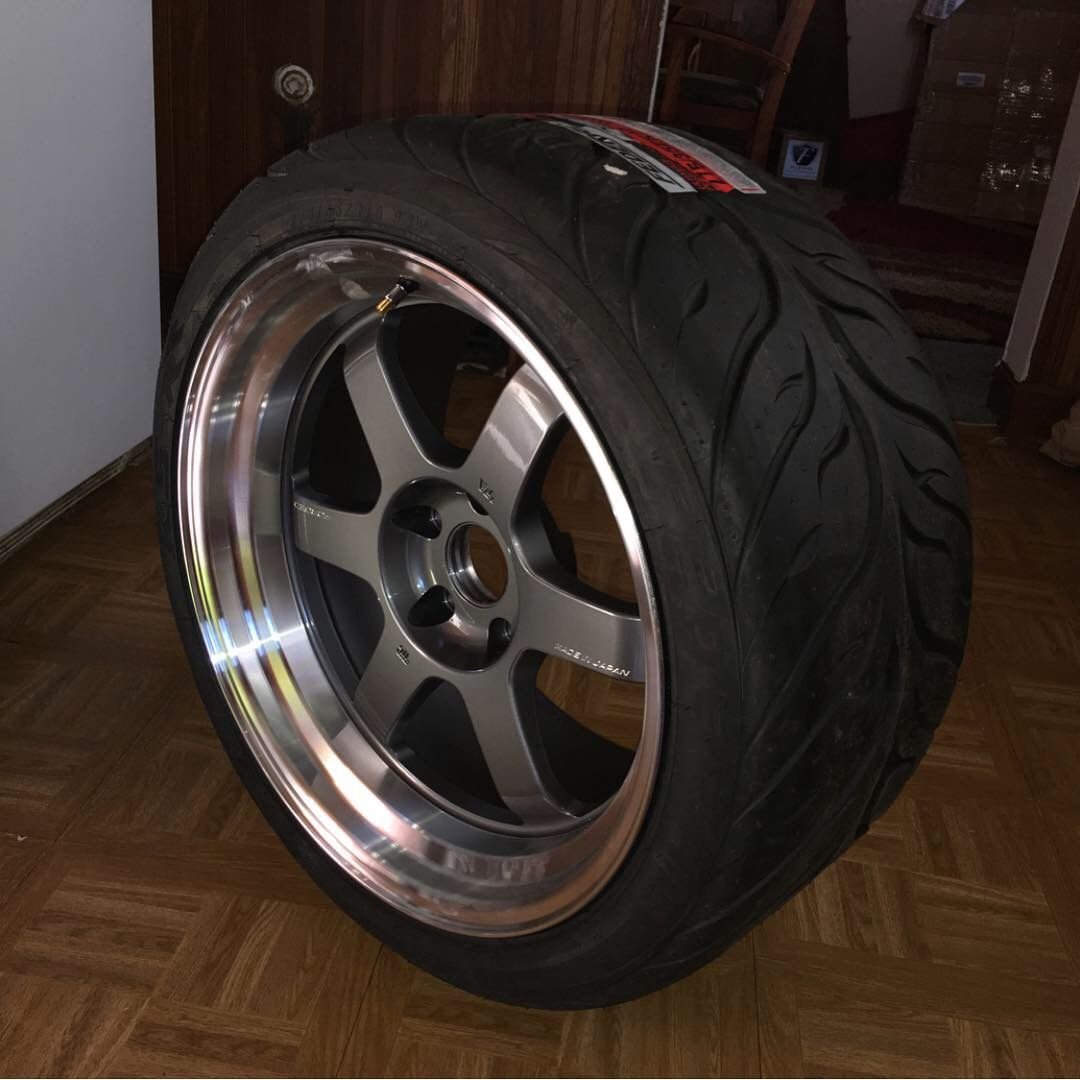 Wheels and Tires/Axles - Volk te37 mark II 18x10.5 +15 - New - 2003 to 2015 Mitsubishi Lancer Evolution - Waterloo, IA 50702, United States