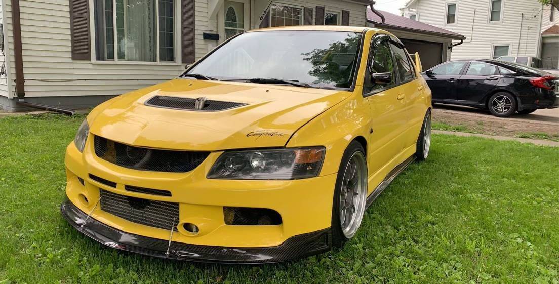 2005 Mitsubishi Lancer Evolution - LY 2005 Mitsbushi Evolution FF 6466 - Used - VIN ja3ah86d65u028390 - 101,000 Miles - 4 cyl - AWD - Manual - Yellow - Waterloo, IA 50702, United States