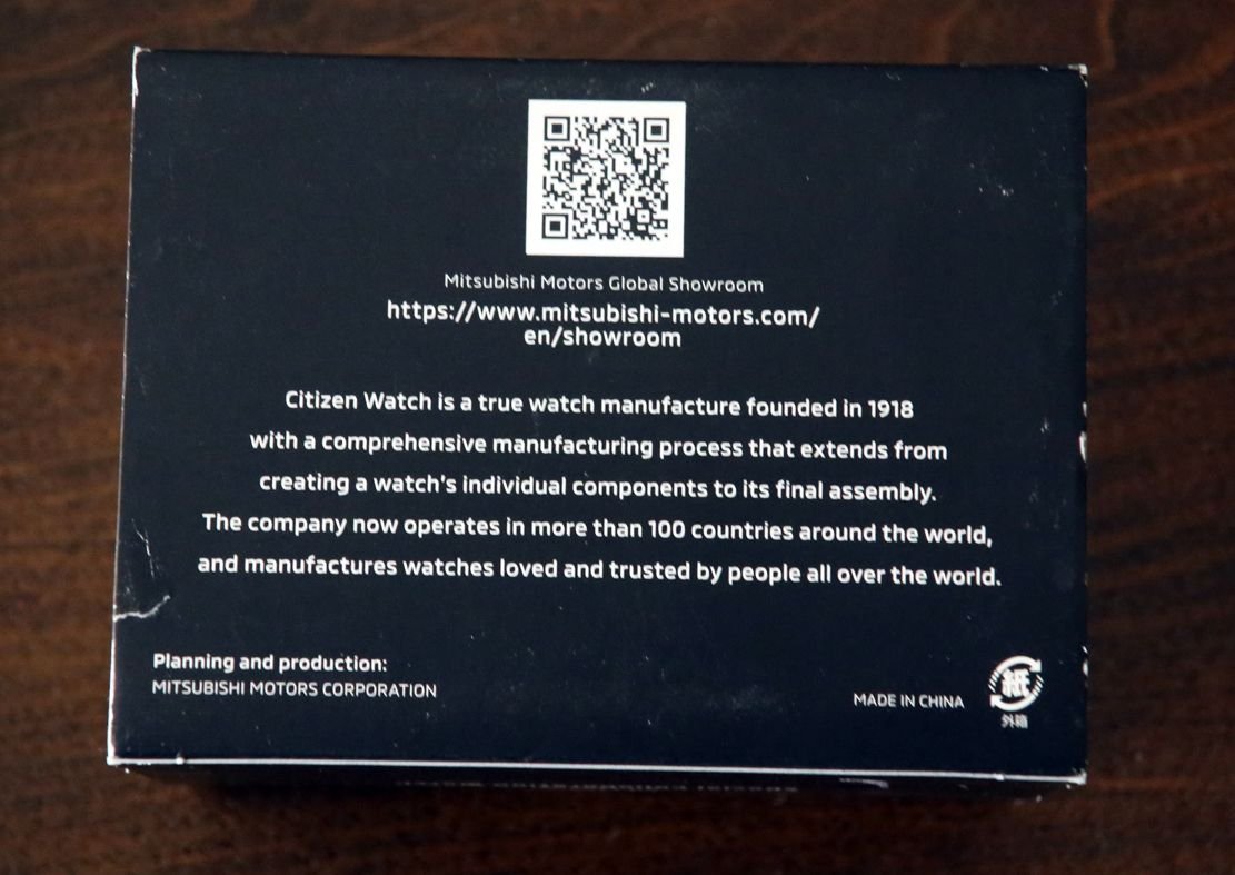 Accessories - Citizen watch Mitsubishi Final Edition Pajero Limited 257/700 - New - 0  All Models - Los Angeles, CA 91602, United States