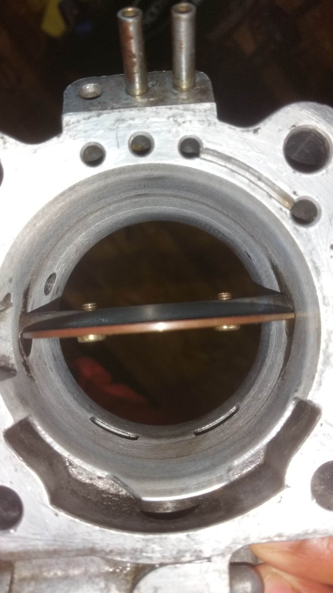 Engine - Power Adders - Evo 8/9 Curt Brown Ported Intake Manifold and 65 mm throttle body - Used - Lake In The Hills, IL 60156, United States