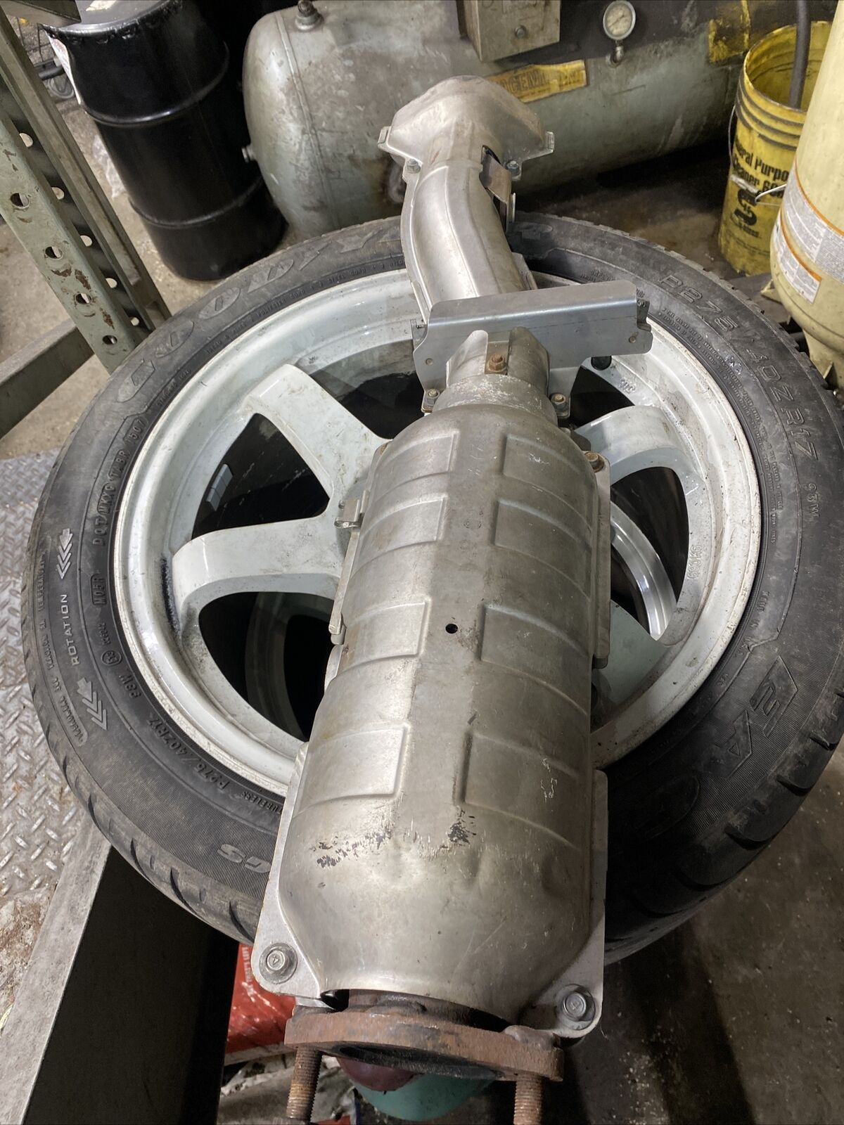 Mistsubish Lancer Evolution Evo x catalytic converter EvolutionM