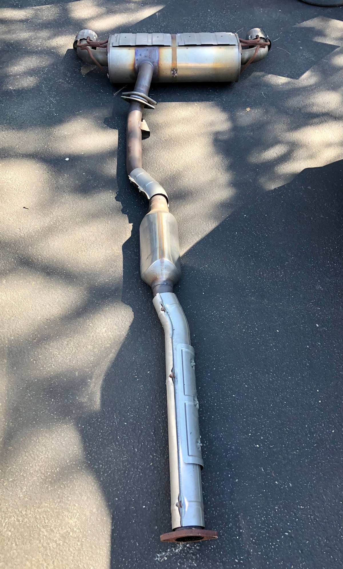 Engine - Exhaust - EVO X OEM Exhaust System (2007-2016 compatible) - New - 2009 to 2016 Mitsubishi Lancer Evolution - 0  All Models - Manhasset, NY 11030, United States