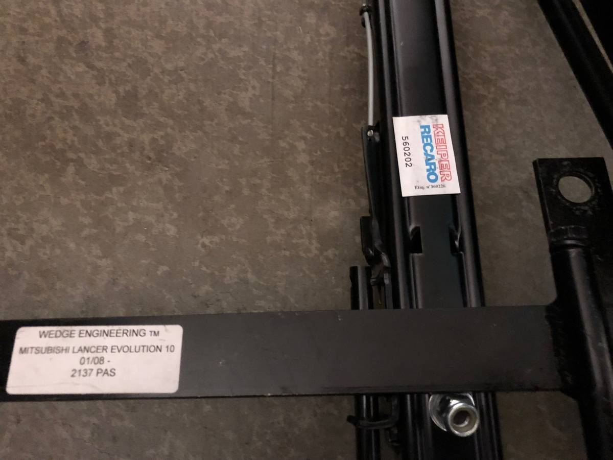 Interior/Upholstery - Recaro side mount/sliders and Wedge engineering brackets - Used - Oakland, CA 94611, United States