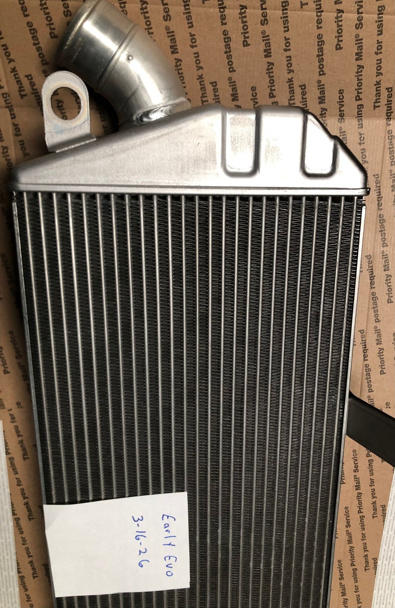 Engine - Intake/Fuel - Evo 8/9 OEM Intercooler. - New - 2003 to 2006 Mitsubishi Lancer Evolution - Henderson, NV 89052, United States