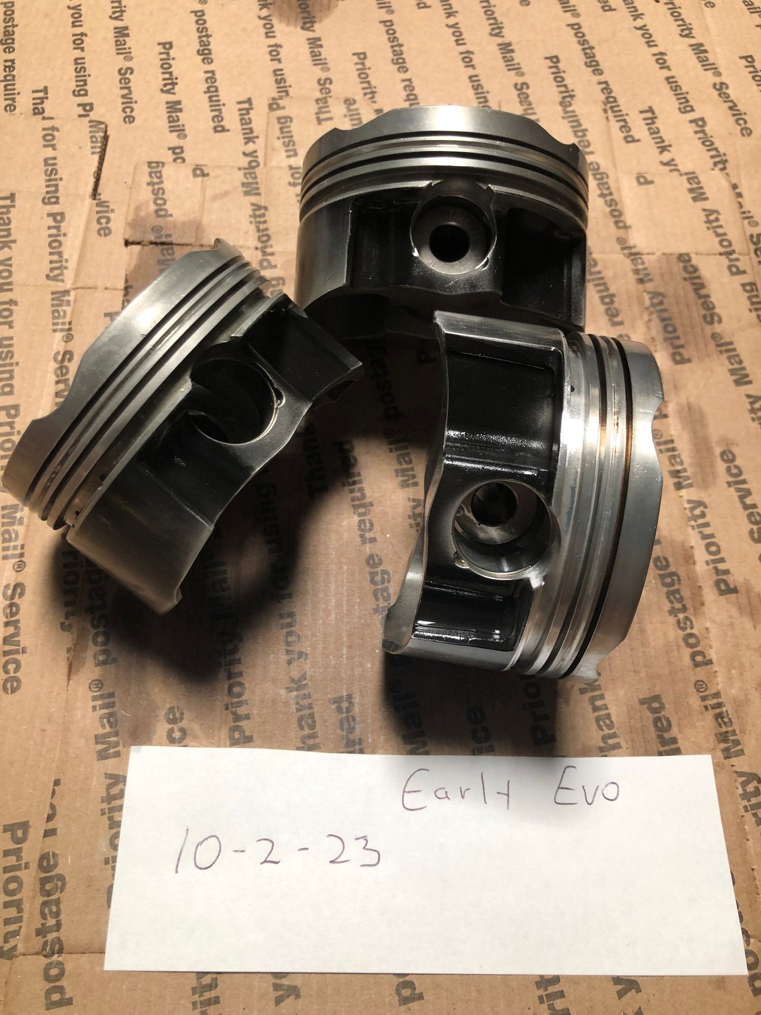 Engine - Internals - JE 2.3 stroker pistons.  BR spec 85.5mm - Used - -1 to 2025  All Models - Las Vegas, NV 89113, United States