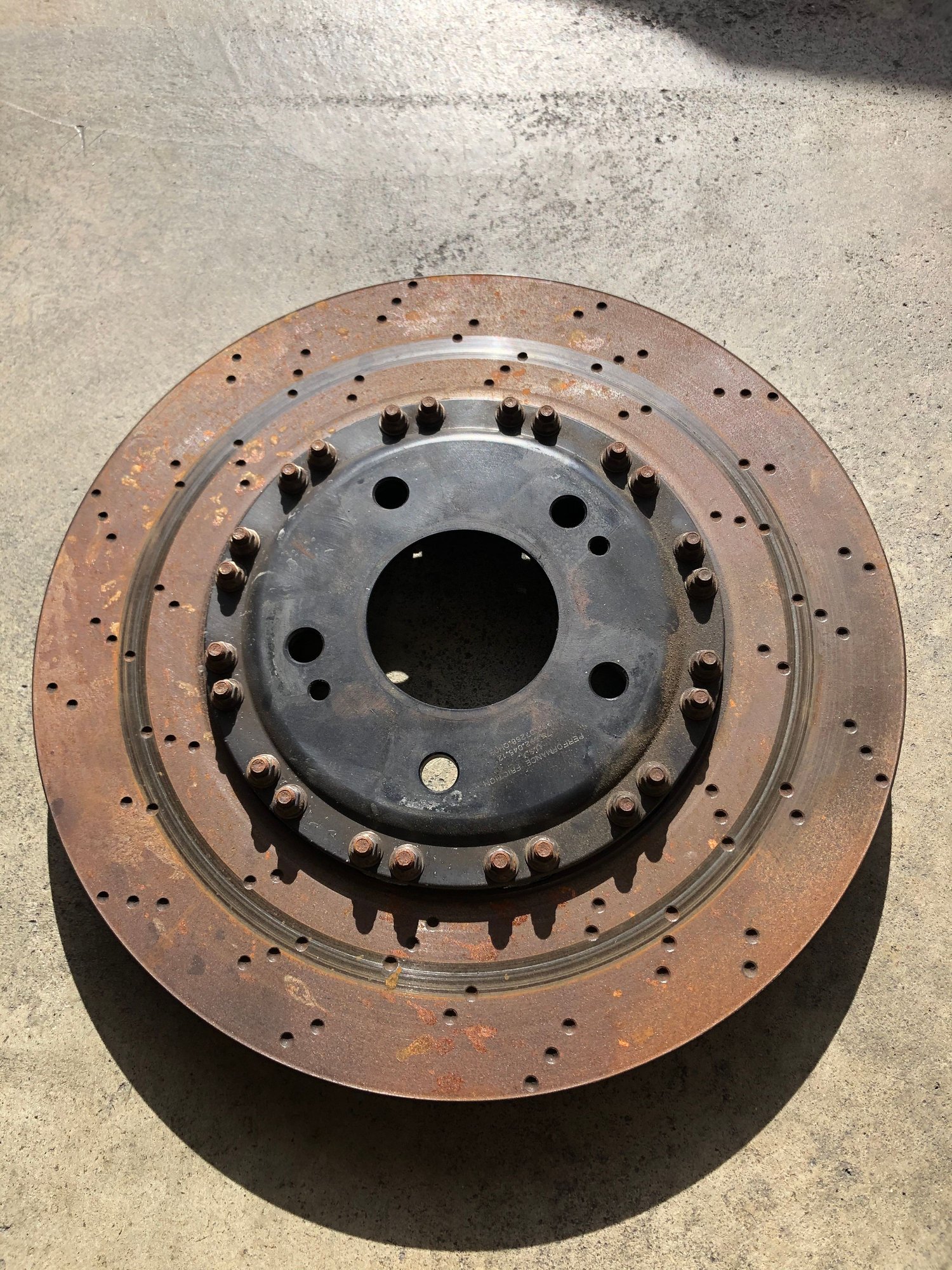 Performance friction 2pc front rotors Evo 8/9 EvolutionM Mitsubishi