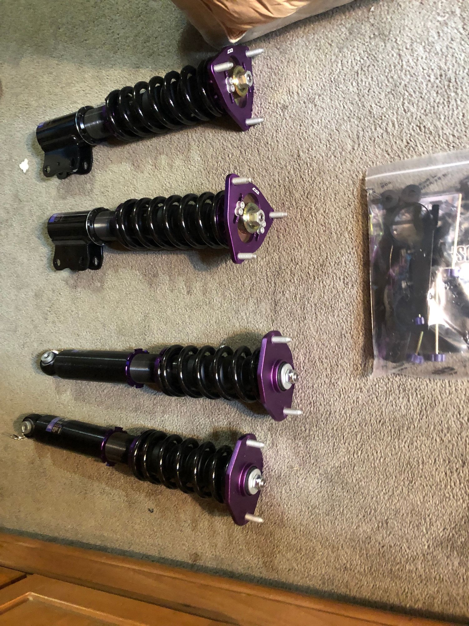 Steering/Suspension - D2 coil overs new - New - 2008 to 2015 Mitsubishi Lancer Evolution - Middletown, NY 10940, United States