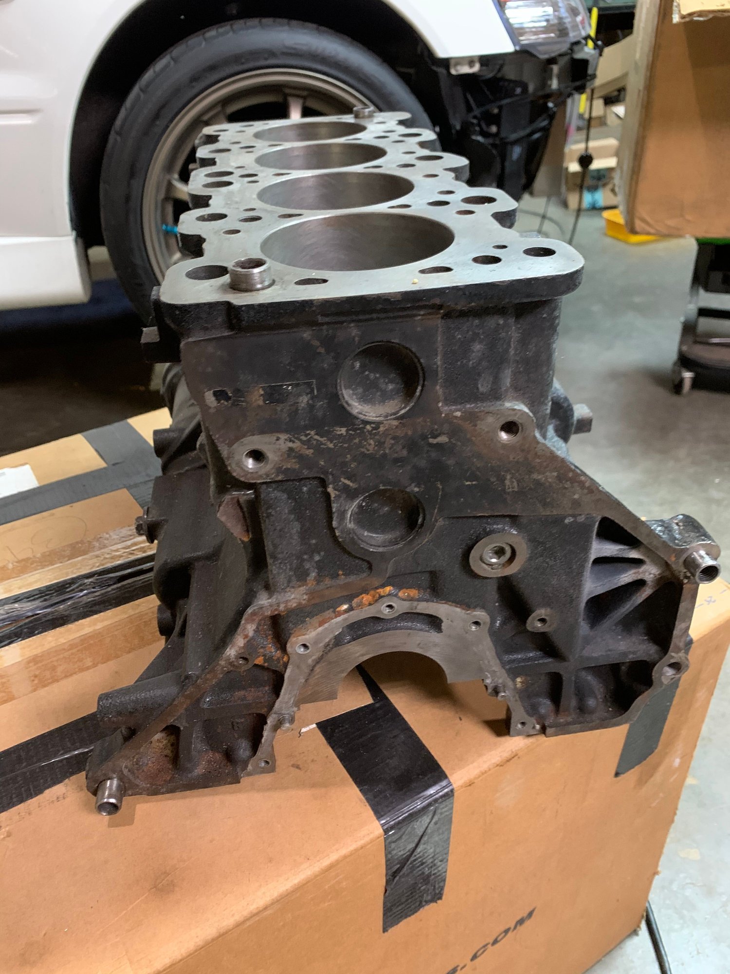 Engine - Complete - Evo 8 block - Used - 2003 to 2005 Mitsubishi Lancer Evolution - Henry, IL 61537, United States