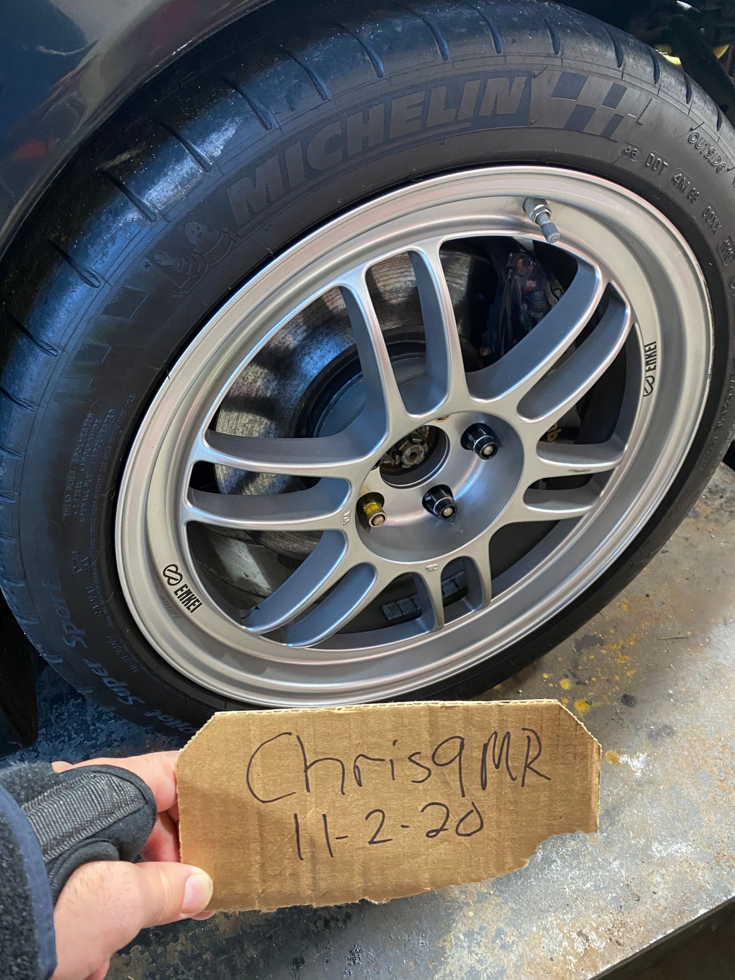 Wheels and Tires/Axles - Enkei RPF1 18X8 - Used - All Years Mitsubishi Lancer Evolution - Rehoboth, MA 02769, United States