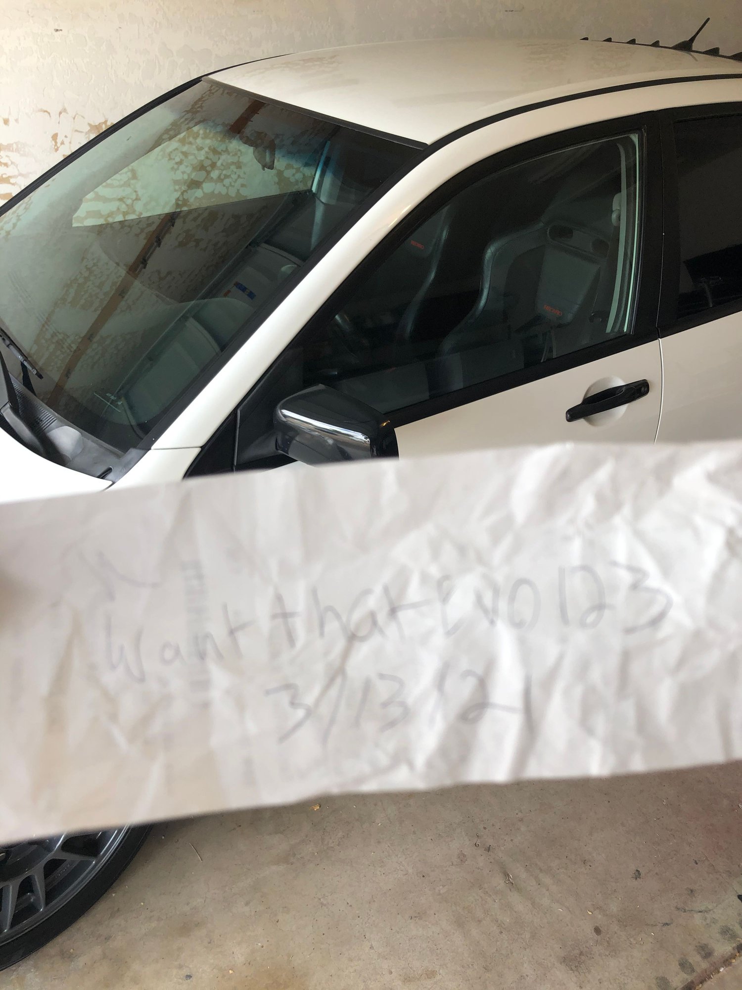 2006 Mitsubishi Lancer Evolution - Ww ix rs - Used - VIN JA3AH36C16U059218 - 100,700 Miles - 4 cyl - AWD - Sedan - White - Mesa, AZ 85205, United States