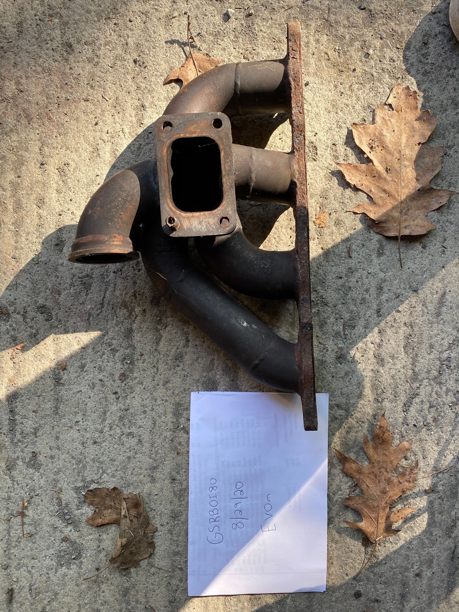 Engine - Exhaust - ETS T3 “Super Value” Exhaust Manifold - Used - 2003 to 2006 Mitsubishi Lancer Evolution - East Stroudsburg, PA 18302, United States