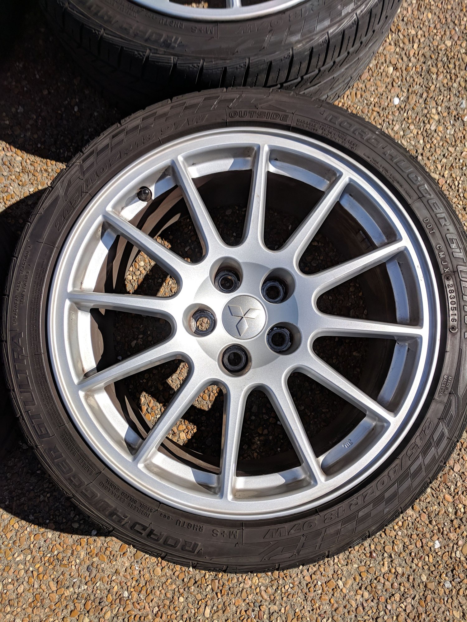 Wheels and Tires/Axles - EVO X GSR wheels - Used - 2003 to 2015 Mitsubishi Lancer Evolution - Franklin, TN 37067, United States