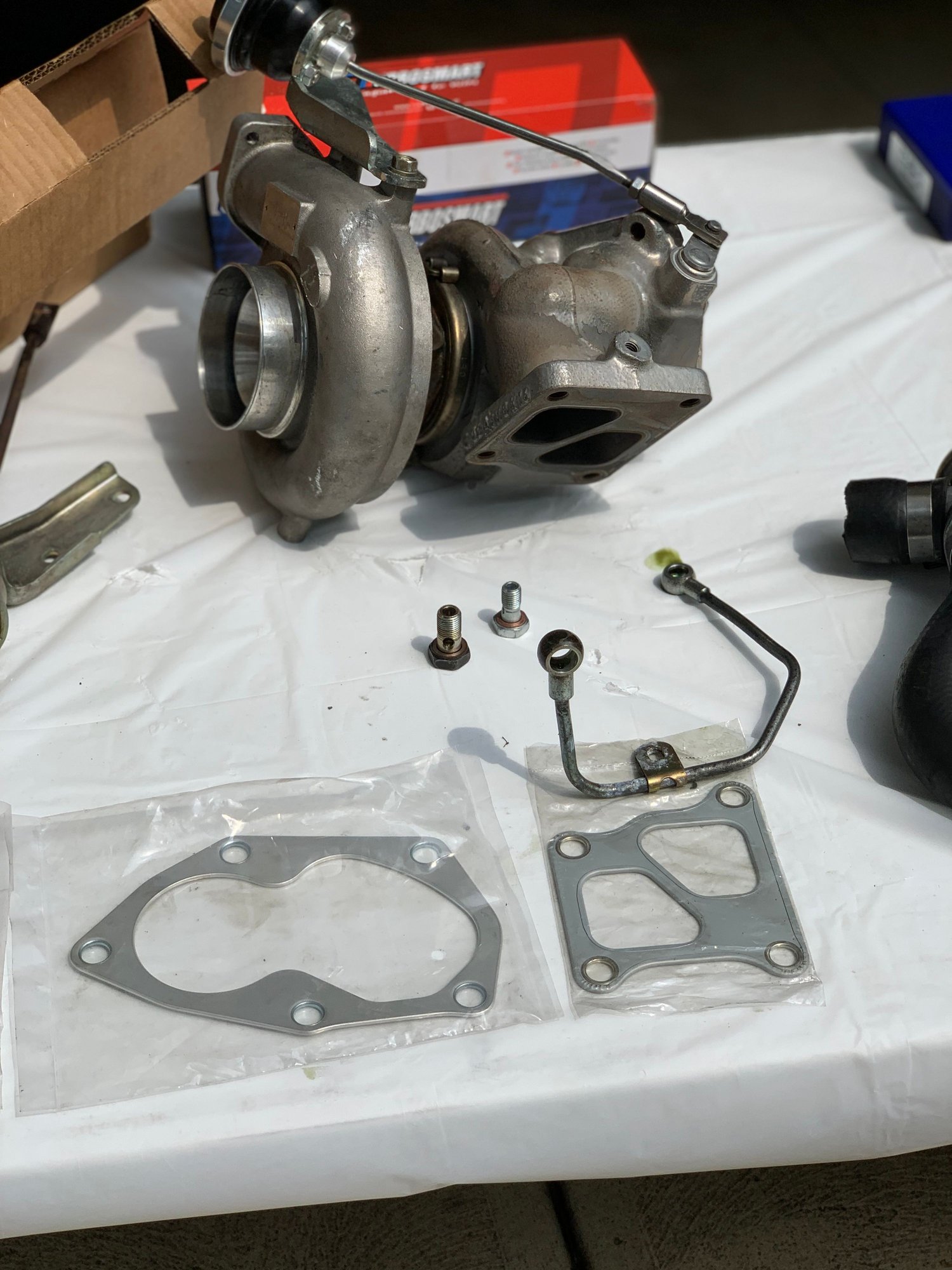 Engine - Power Adders - FP 71HTA - Ported and coated, 84mm Anti-Surge Compressor & TurboSmart 18PSI WGA - Used - 0  All Models - Cleveland, OH 44126, United States