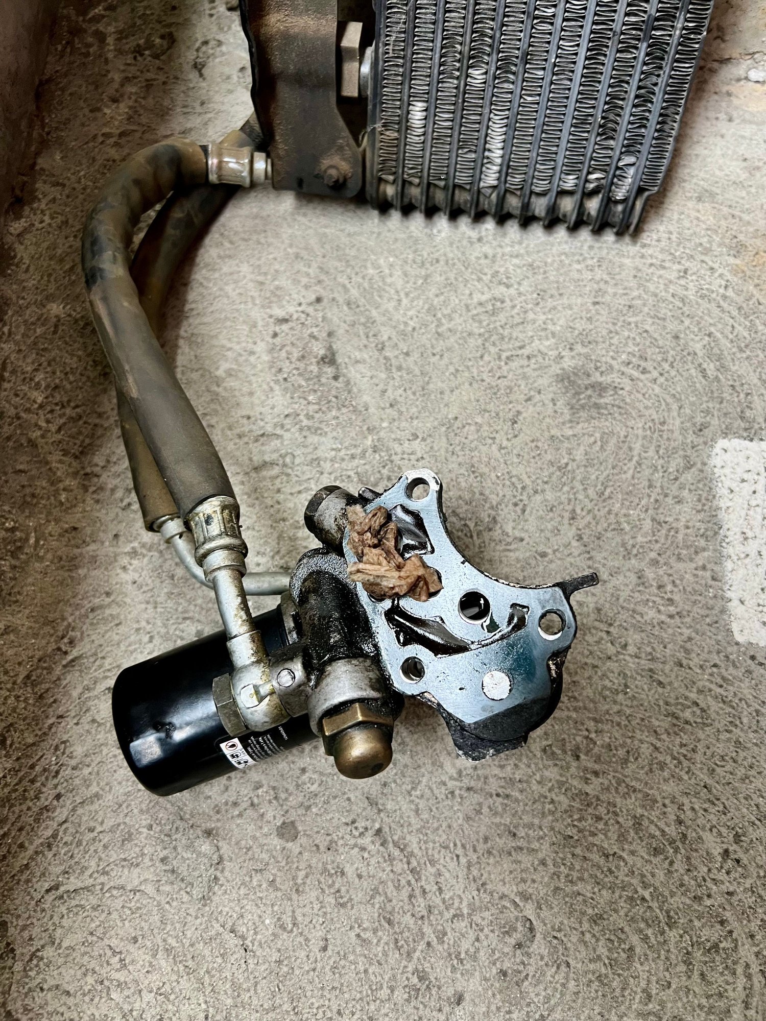 Engine - Internals - OEM Evo 8 Oil Filter Housing w/ Cooler - Used - -1 to 2026  All Models - La, CA 90017, United States