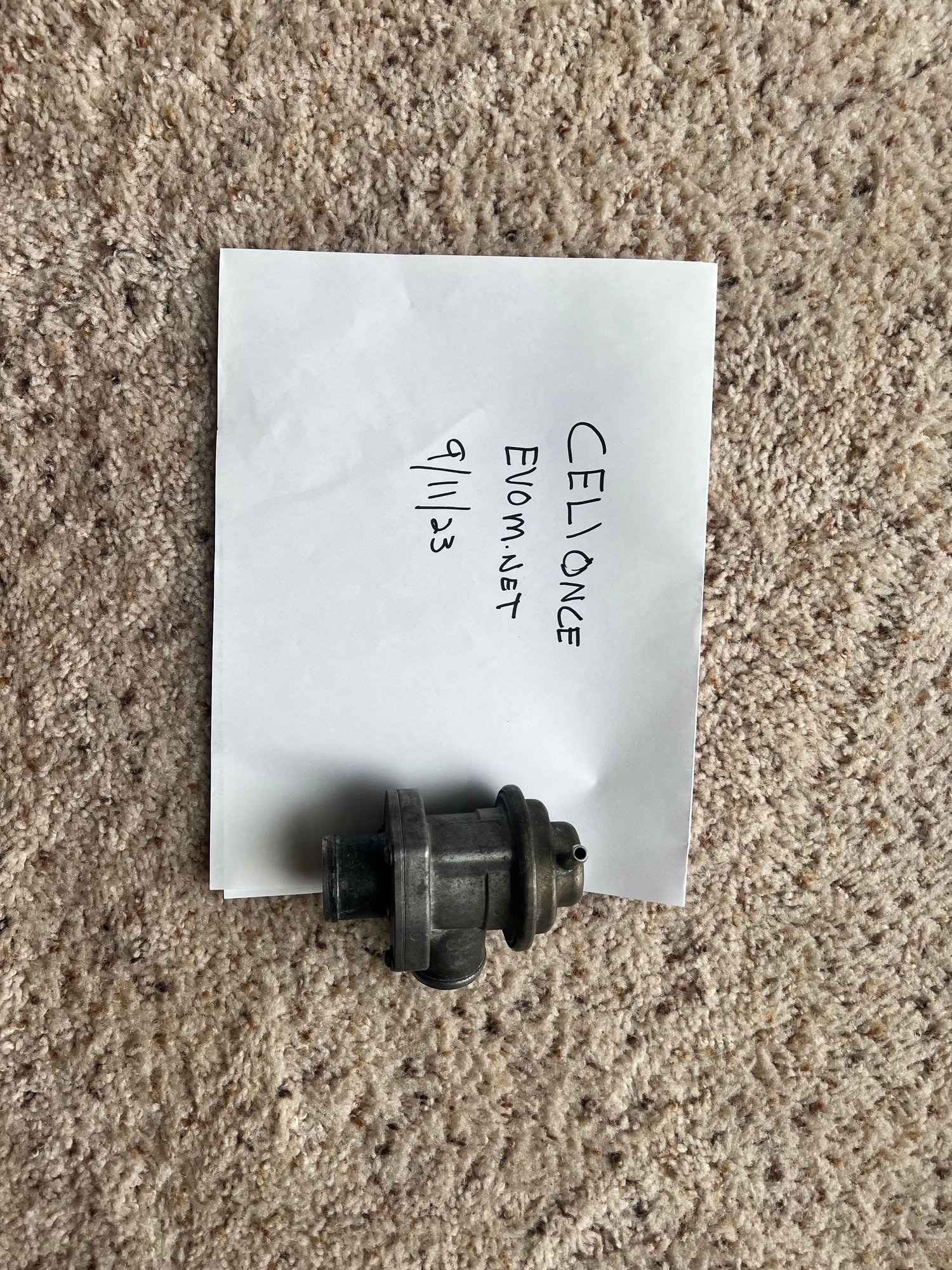 Engine - Intake/Fuel - OEM Evo 9 Metal Blow off Valve (Uncrushed) - Used - 2000 to 2007 Mitsubishi Lancer Evolution - Seattle, WA 98101, United States