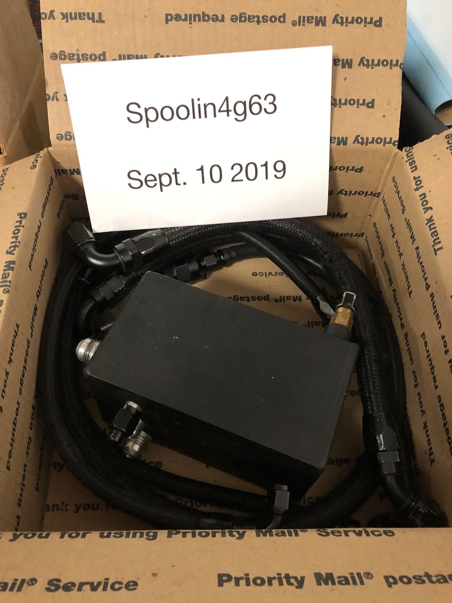 Engine - Intake/Fuel - STM Sealed Catch V1 - Used - 2003 to 2006 Mitsubishi Lancer Evolution - Monterey, CA 93940, United States