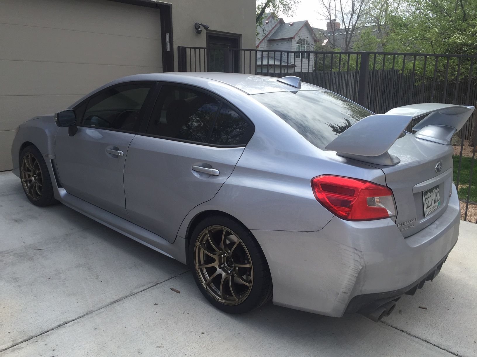 Wheels and Tires/Axles - F/S: 18" x 9" +35 ADVAN RZ wheels, bronze, 5 x 114.3, with or w/o 245-40-18 tires - Used - 2003 to 2016 Mitsubishi Lancer Evolution - Longmont, CO 80501, United States