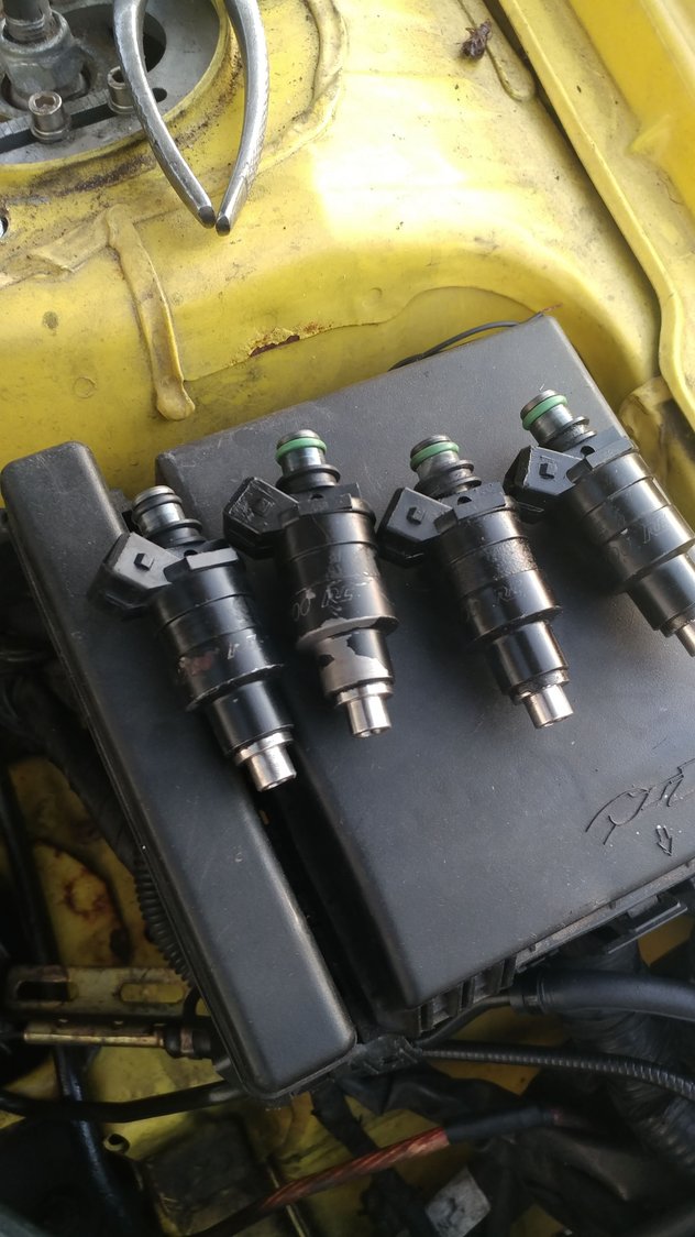 Engine - Power Adders - Injectors and flywheel - Used - 2003 to 2006 Mitsubishi Lancer Evolution - Purlear, NC 28665, United States