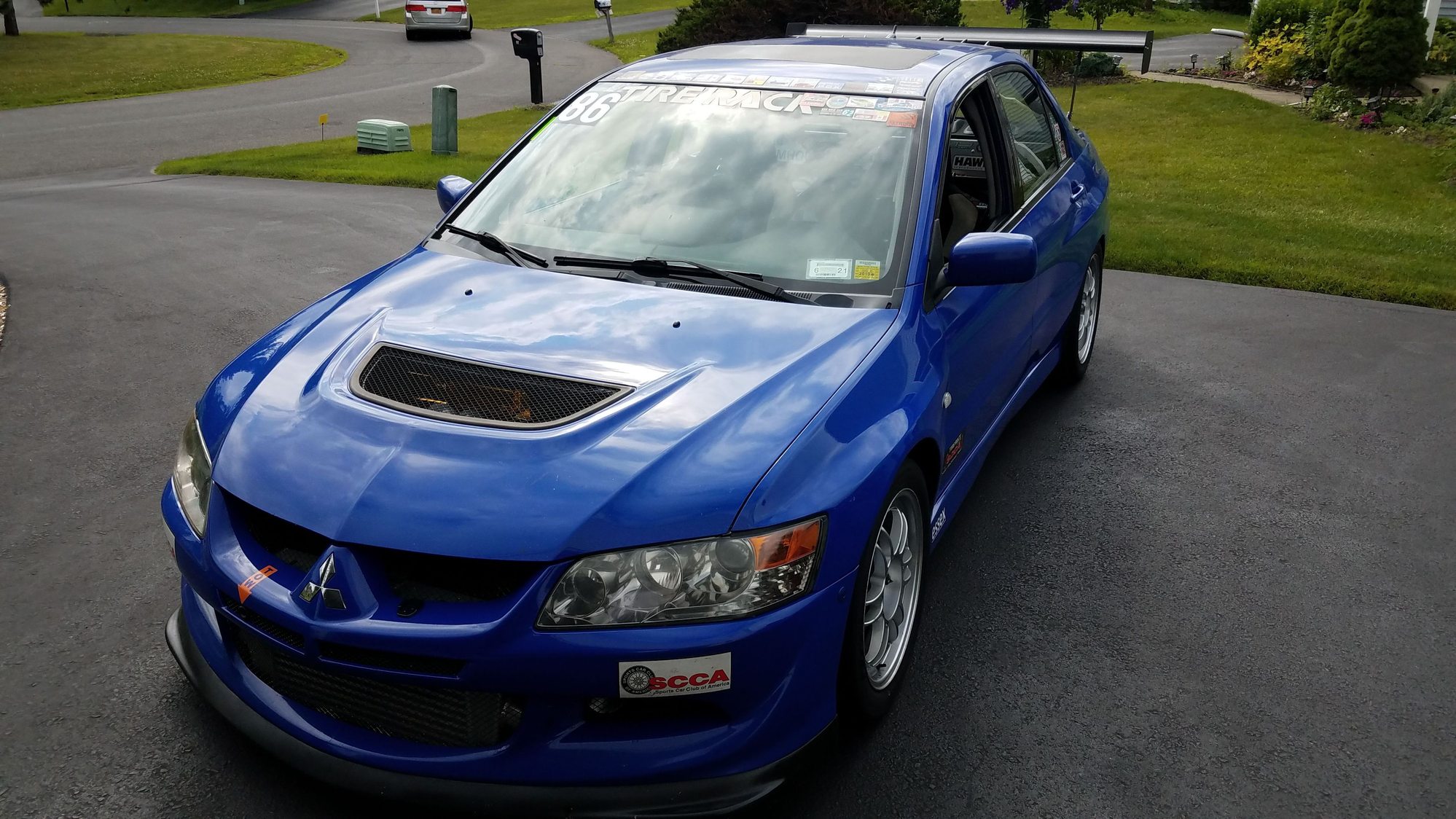 2003 Mitsubishi Lancer Evolution - Track prepped '03 Evo 8 For Sale - Used - VIN JA3AH86F93U124075 - 86,900 Miles - 4 cyl - AWD - Manual - Sedan - Blue - Slingerlands, NY 12159, United States