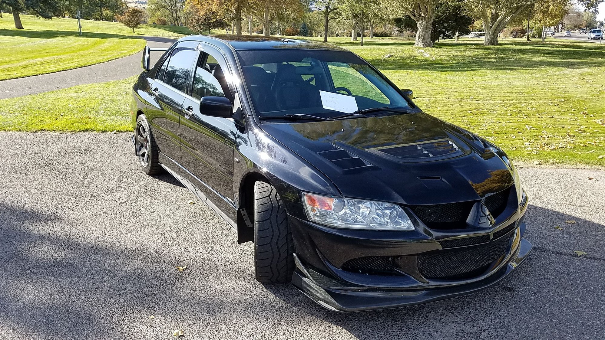 2004 Mitsubishi Lancer Evolution - For Sale: 2004 Mitsubishi EVO 8 GSR "Black Bettie" - Used - VIN JA3AH86DX4UO65442 - 148,000 Miles - 4 cyl - 4WD - Manual - Sedan - Black - Pocatello, ID 83201, United States