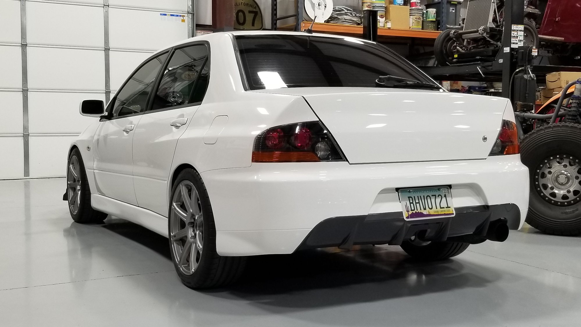 2003 Mitsubishi Lancer Evolution - 2003 Mitsubishi Lancer Evolution VIII - Used - VIN JA3AH86F23U123074 - 52,700 Miles - 4 cyl - AWD - Manual - Sedan - White - Queen Creek, AZ 85142, United States