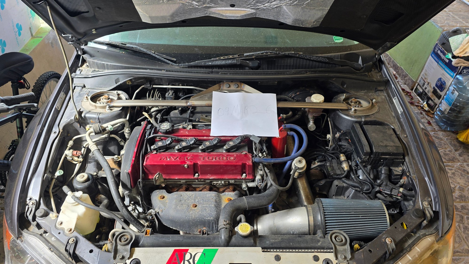 2006 Mitsubishi Lancer Evolution - PR Evo9 MR GG Widebody Vortex Original Owner - Used - VIN JA3AH86C26U048922 - 79,990 Miles - 4 cyl - AWD - Manual - Sedan - Gray - Arecibo, Puerto Rico