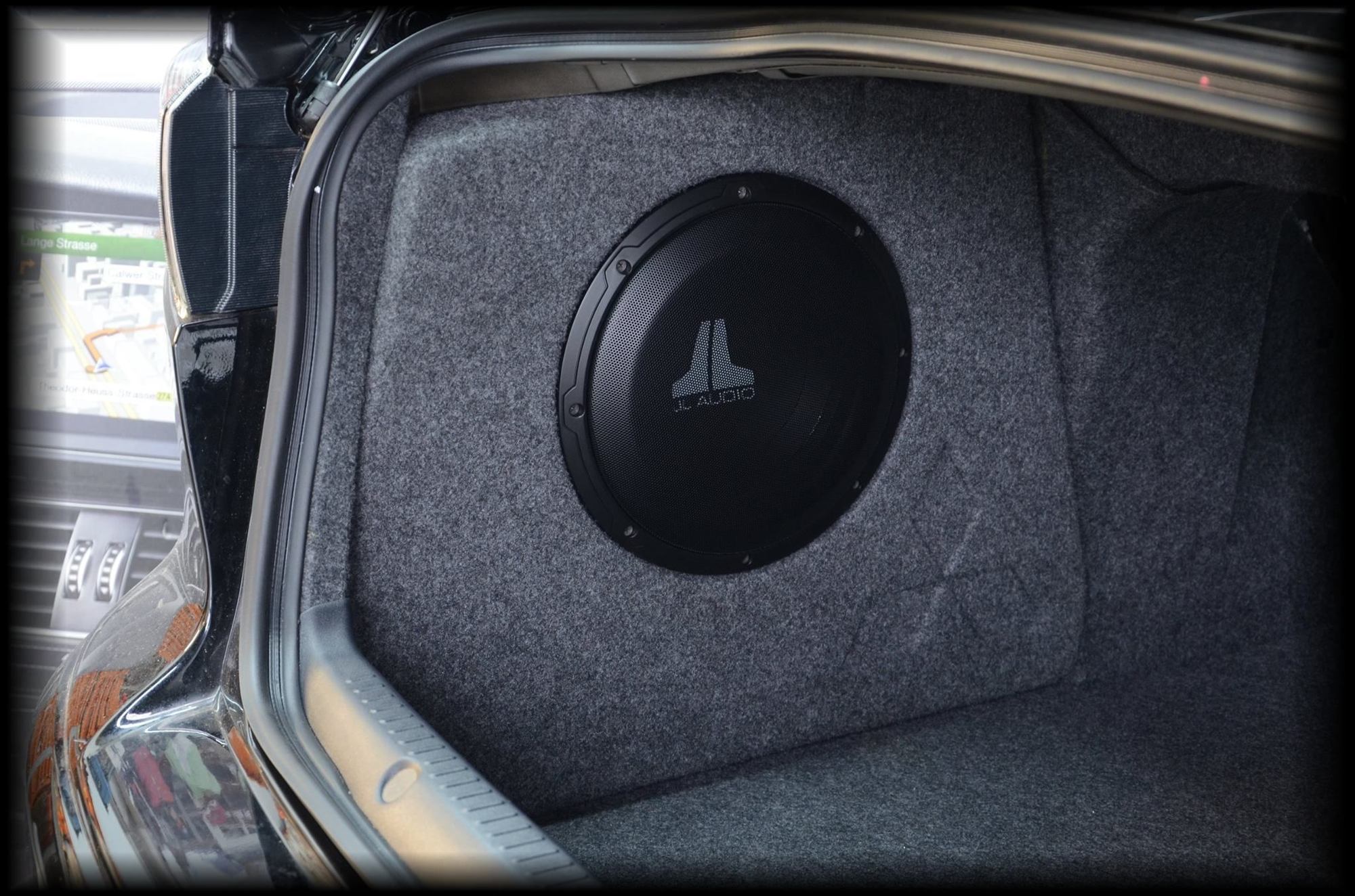 Mitsubishi Lancer subwoofer enclosure EvolutionM Mitsubishi Lancer