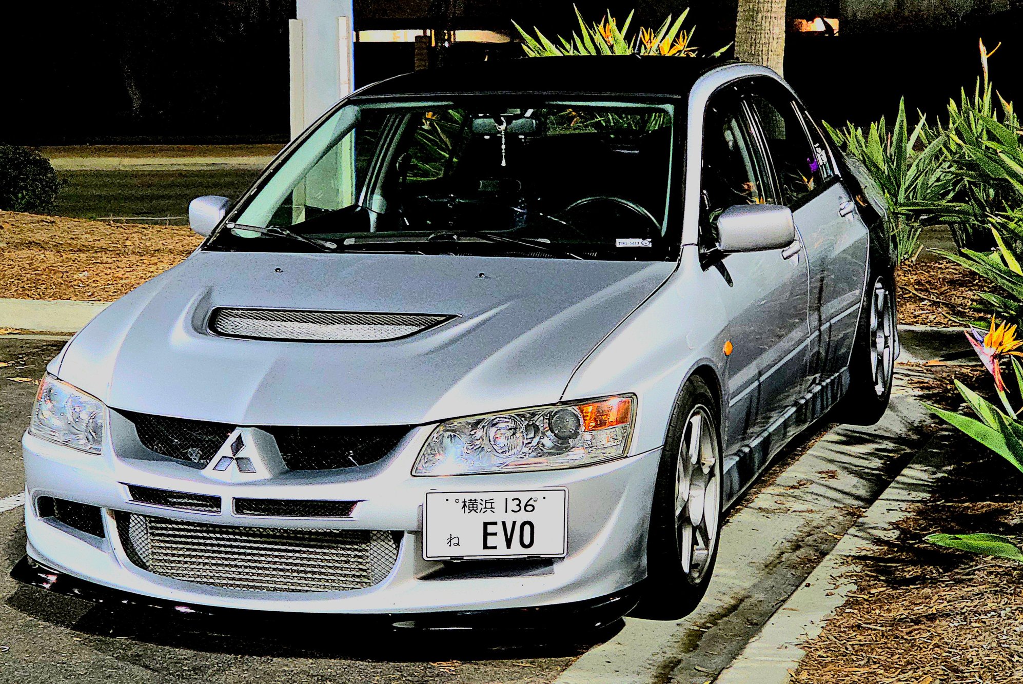 The front lip is acrually from an Nine; had to cut and fit for the Eight. Old trim pieces were all replained and cleared. (Novelties Plate from a vendor at Fuel Fest). Happy with the Clay, cut, and polishing... and finished with ceramic coating (times two).