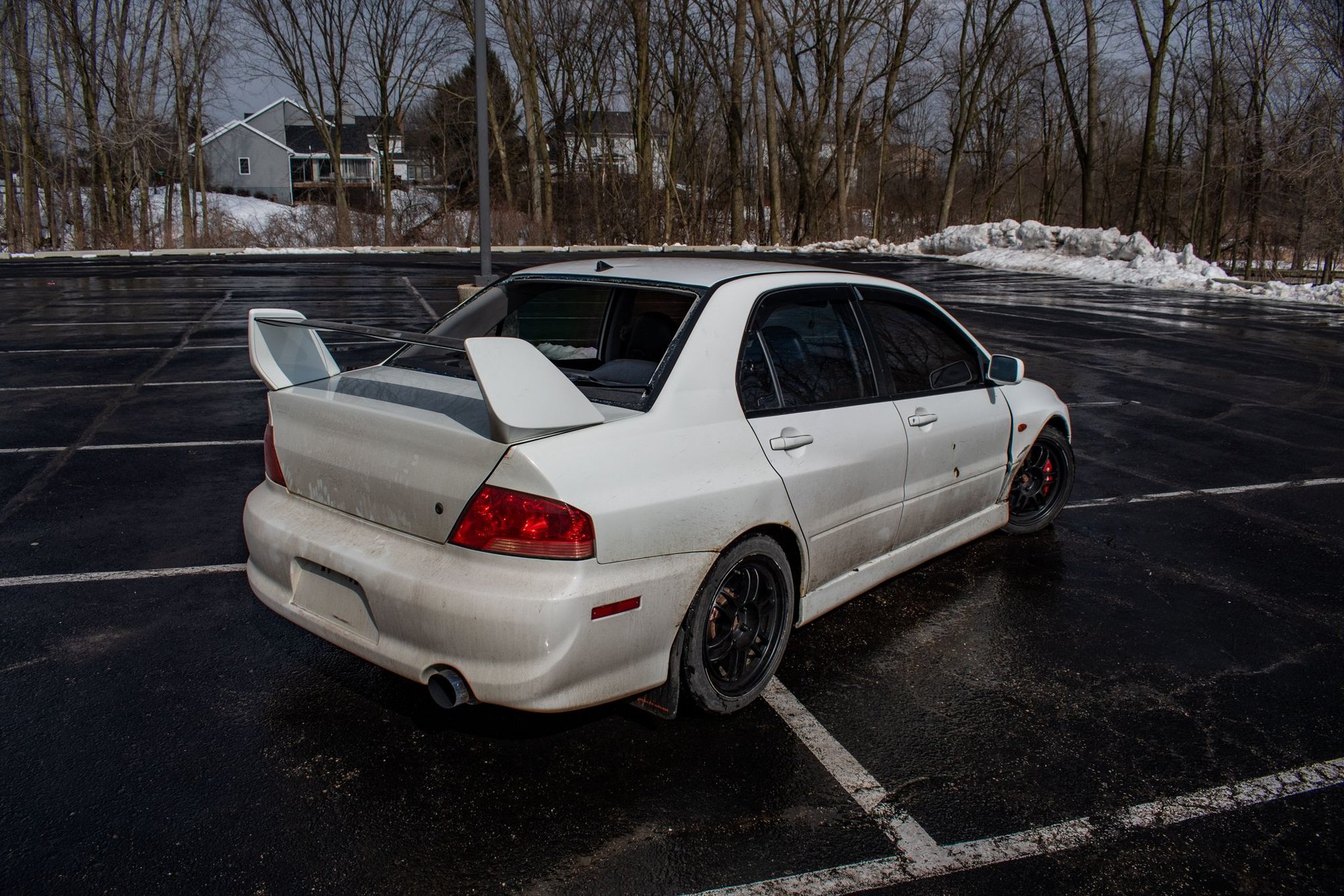2006 Mitsubishi Lancer Evolution - 2006 Mitsubishi Lancer Evo IX GSR - Used - VIN JA3AH86C16U056381 - 160,000 Miles - 4 cyl - AWD - Manual - Sedan - White - Grand Rapids, MI 49546, United States