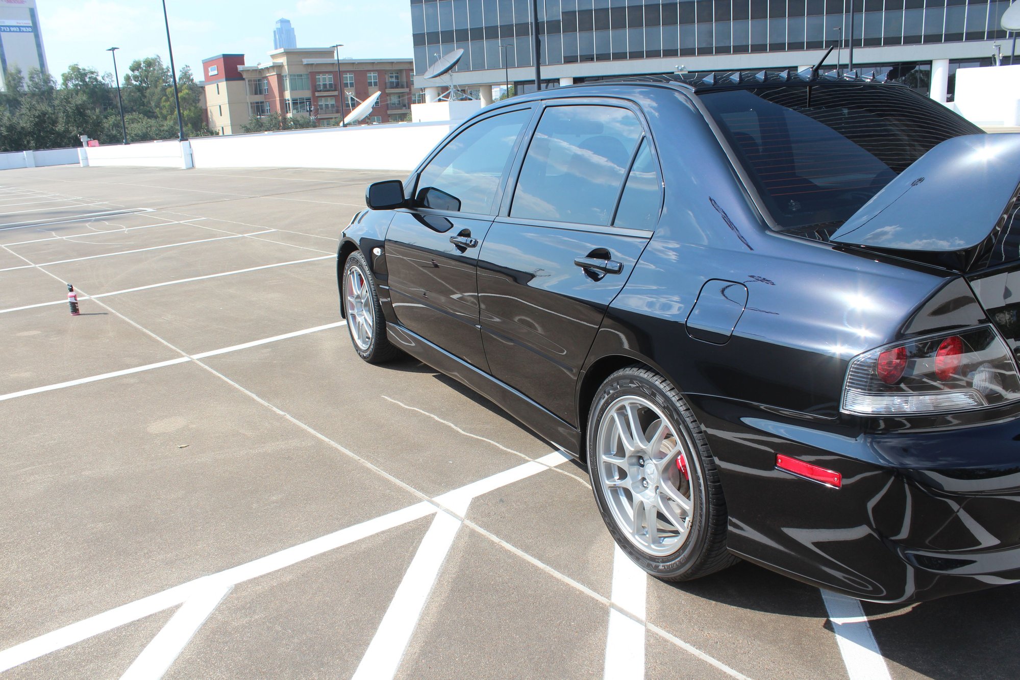 2006 Mitsubishi Lancer Evolution - 2006 Mitsubishi Lancer Evolution IX - Used - VIN JA3AH86C56U053368 - 24,282 Miles - 4 cyl - AWD - Manual - Sedan - Black - Houston, TX 77005, United States