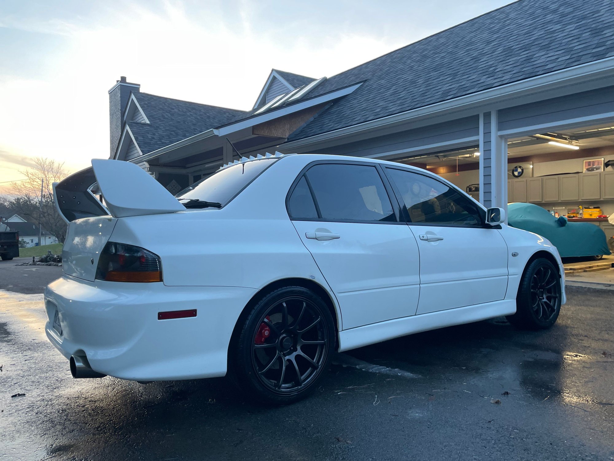 2003 Mitsubishi Lancer Evolution - FS: 2003 Mitsubishi Lancer Evolution - Used - VIN JA3AH86F030124529 - 115,000 Miles - 4 cyl - AWD - Manual - Sedan - White - Hamburg, NY 14075, United States