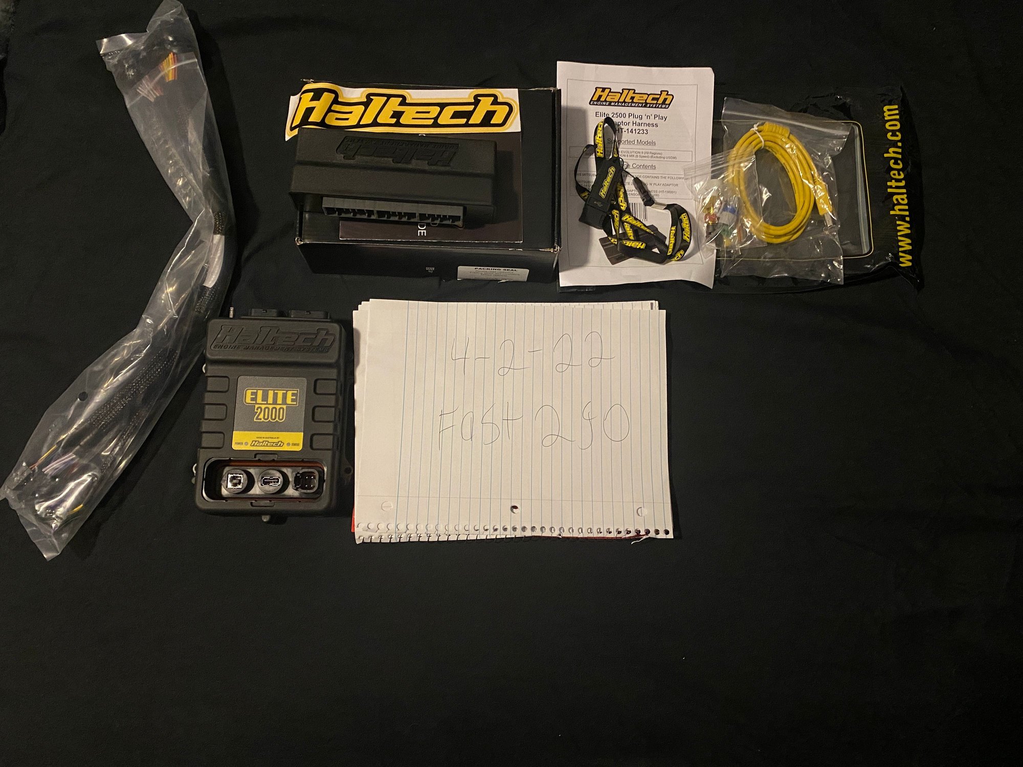 Engine - Electrical - Haltech Elite 2000 ECU W/ PNP Harness for Evo 9 - New - 2006 Mitsubishi Lancer Evolution - Spring Hill, FL 34609, United States