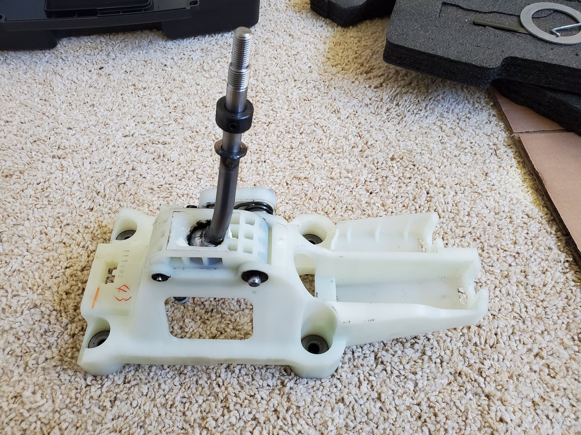 Drivetrain - 2012 EVO X OEM Shifter Cage with Works Short shifter - Used - 2008 to 2015 Mitsubishi Lancer Evolution - Mount Sinai, NY 11766, United States