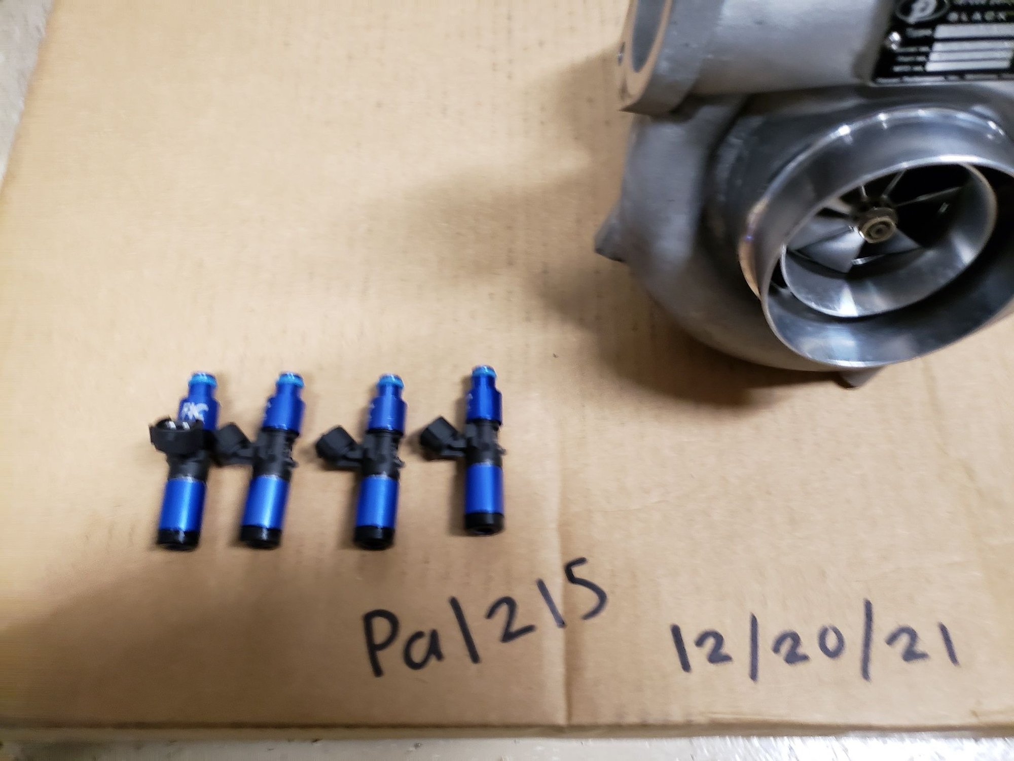 Engine - Power Adders - FIC 2150cc Injectors, FP Black JB Turbo, MAP 3" FP downpipe with recirc. - Used - 2003 to 2006 Mitsubishi Lancer Evolution - San Diego, CA 92123, United States