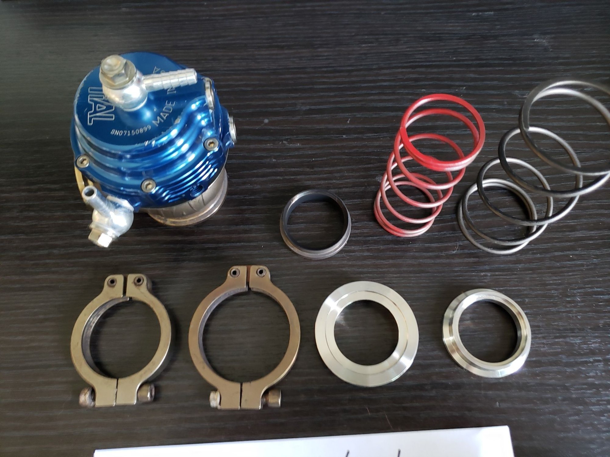 Engine - Power Adders - Tial MV-S Wastegate, V-band fittings, springs, and hardware included - Used - All Years Mitsubishi Lancer Evolution - San Diego, CA 92123, United States