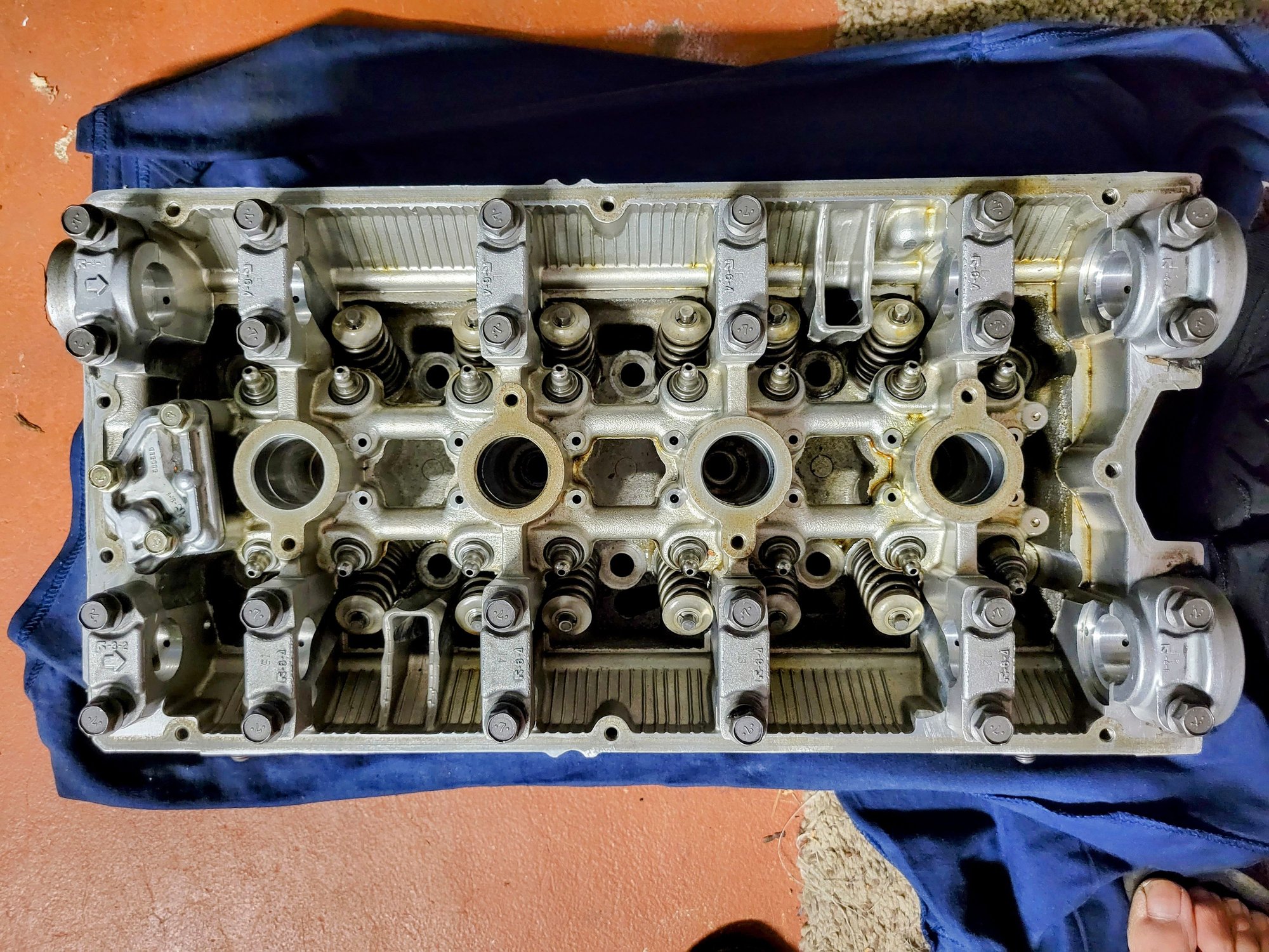 Engine - Internals - Evo 8 Cylinder Head - Used - 2003 to 2005 Mitsubishi Lancer Evolution - Reno, NV 89502, United States