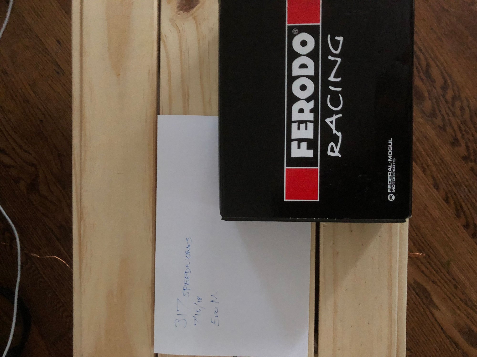 Brakes - BNIB Ferodo DS2500 front pads - New - 2010 to 2015 Mitsubishi Lancer Evolution - Indianapolis, IN 46201, United States