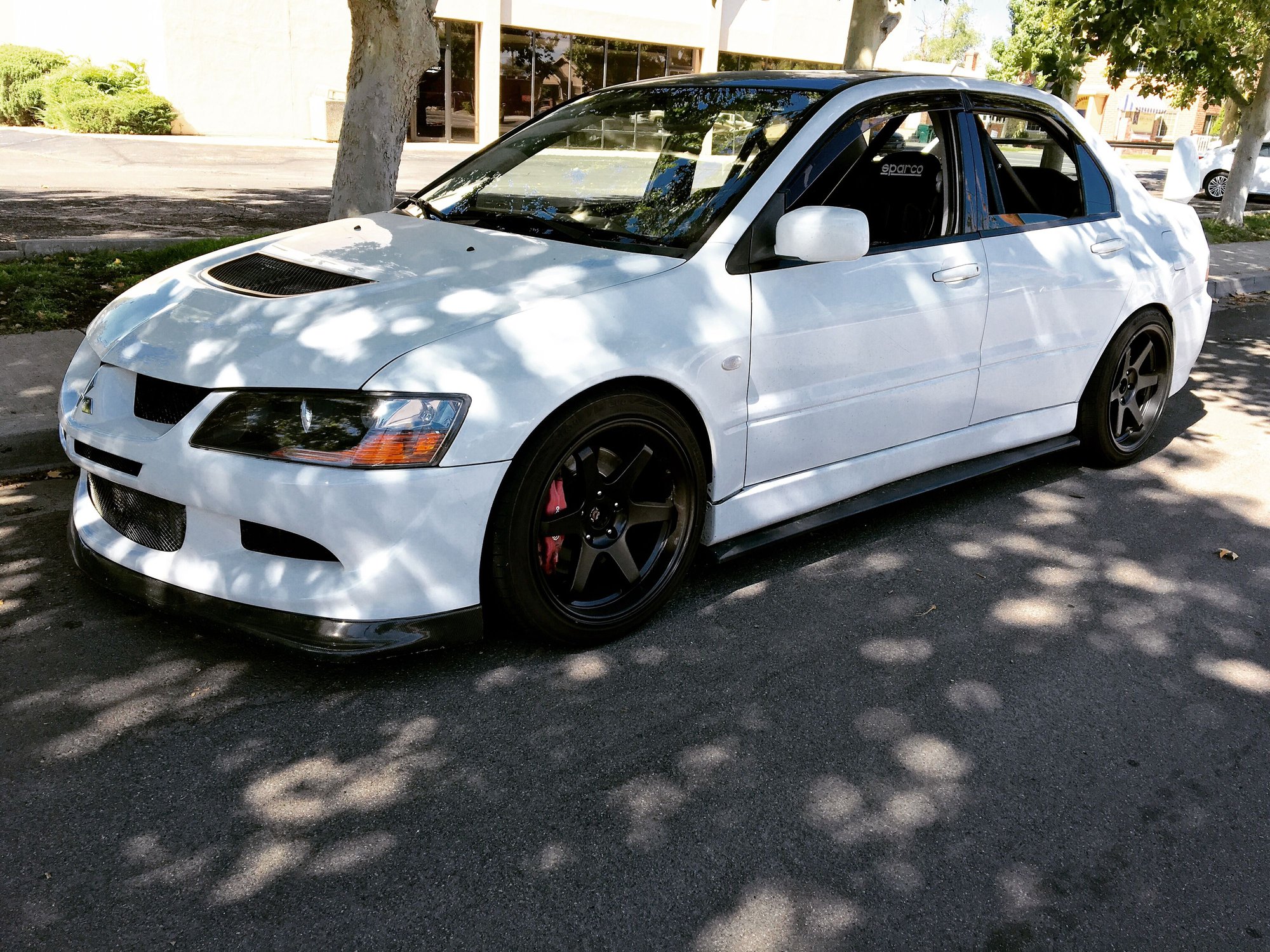 2003 Mitsubishi Lancer Evolution - 2003 Evo 8 streetable track prepped - Used - VIN JA3AH86F33U122497 - 91,000 Miles - 4 cyl - AWD - Manual - Sedan - White - Reno, NV 89502, United States